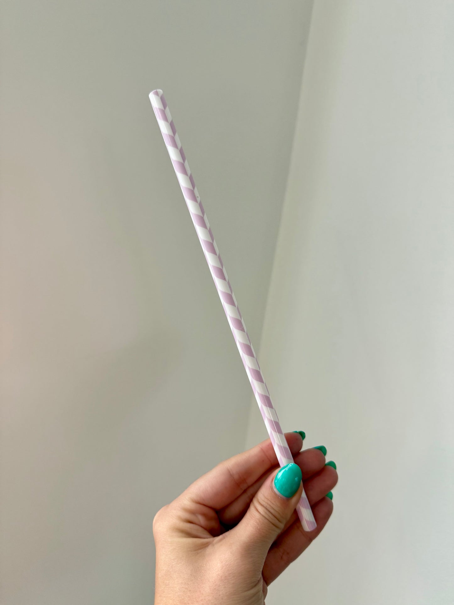 Moyennes Pailles en plastique à motifs