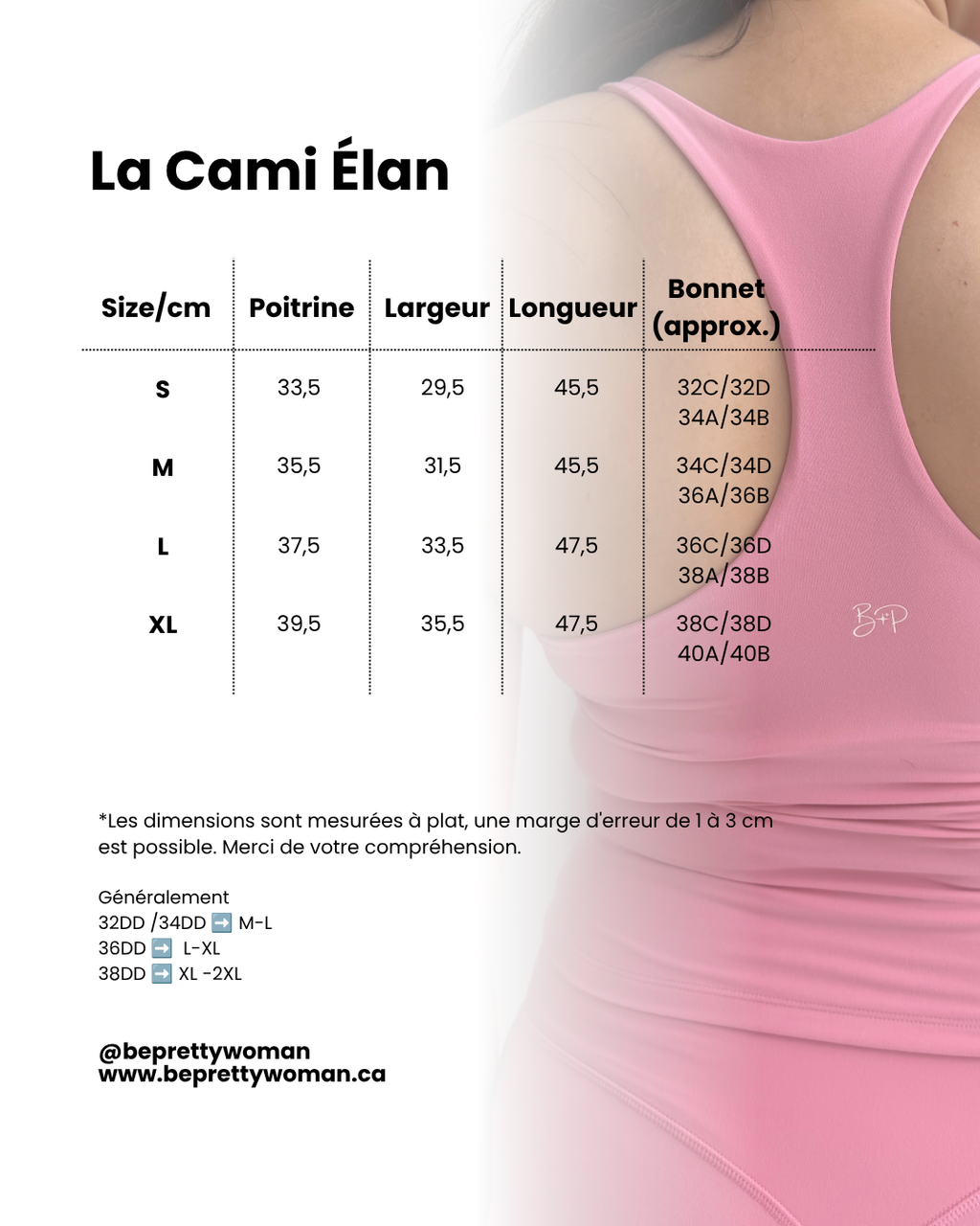 La Cami Élan «Pink Coton Candy»