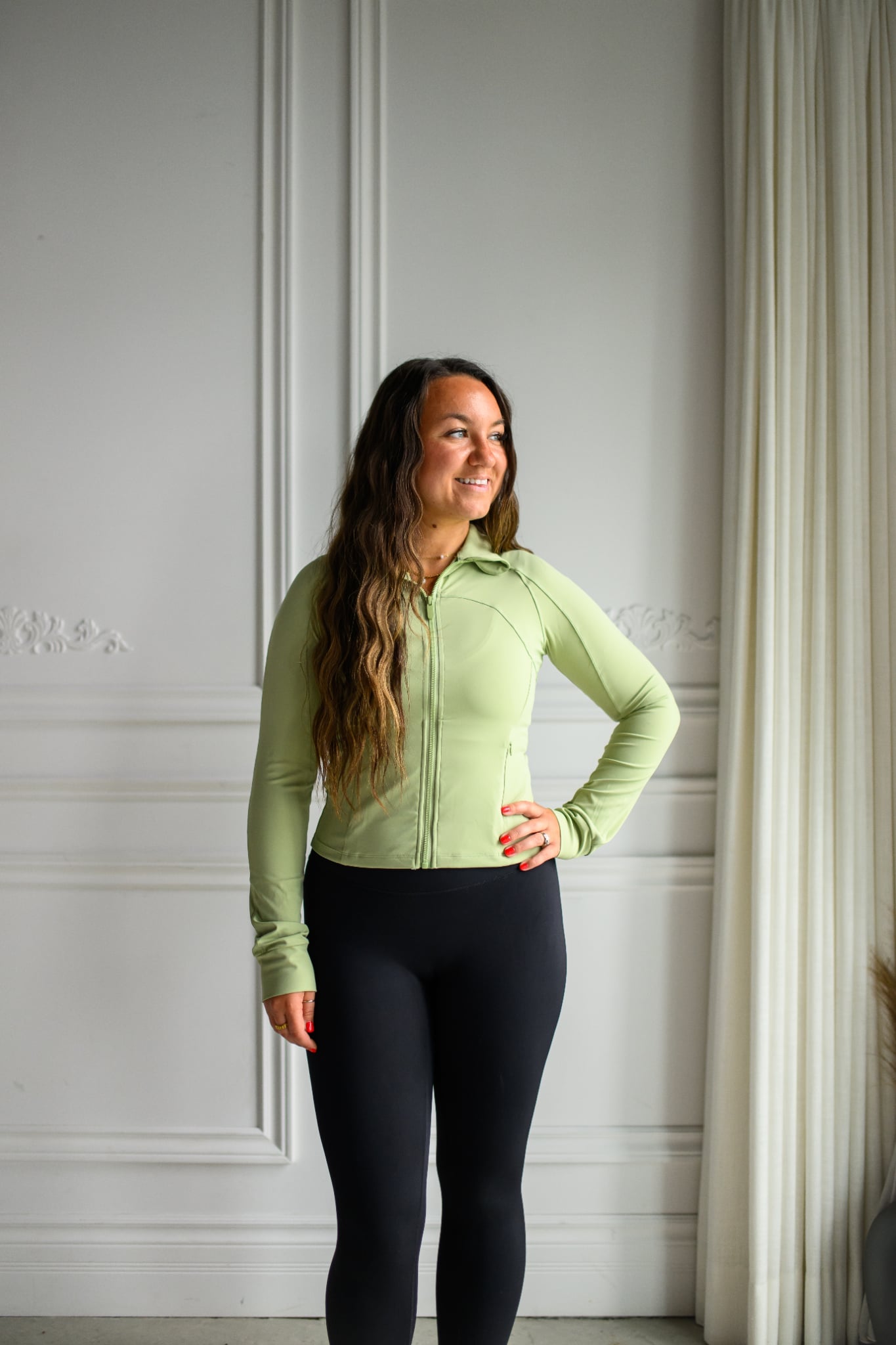 La veste Eve Avocado