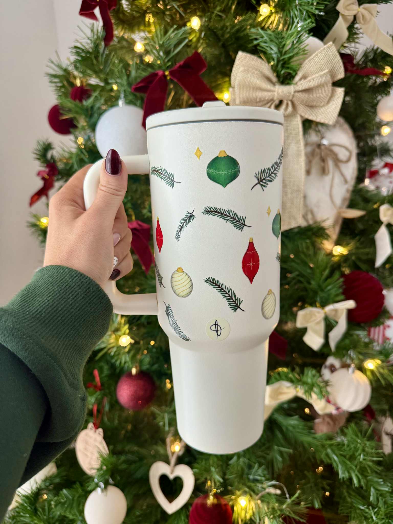 Tumbler 40 oz «Noël Vintage»