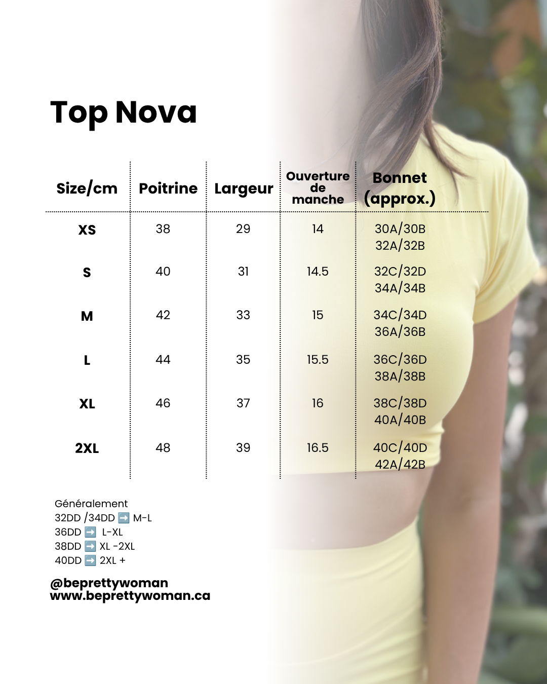 Le top Nova Jonquille