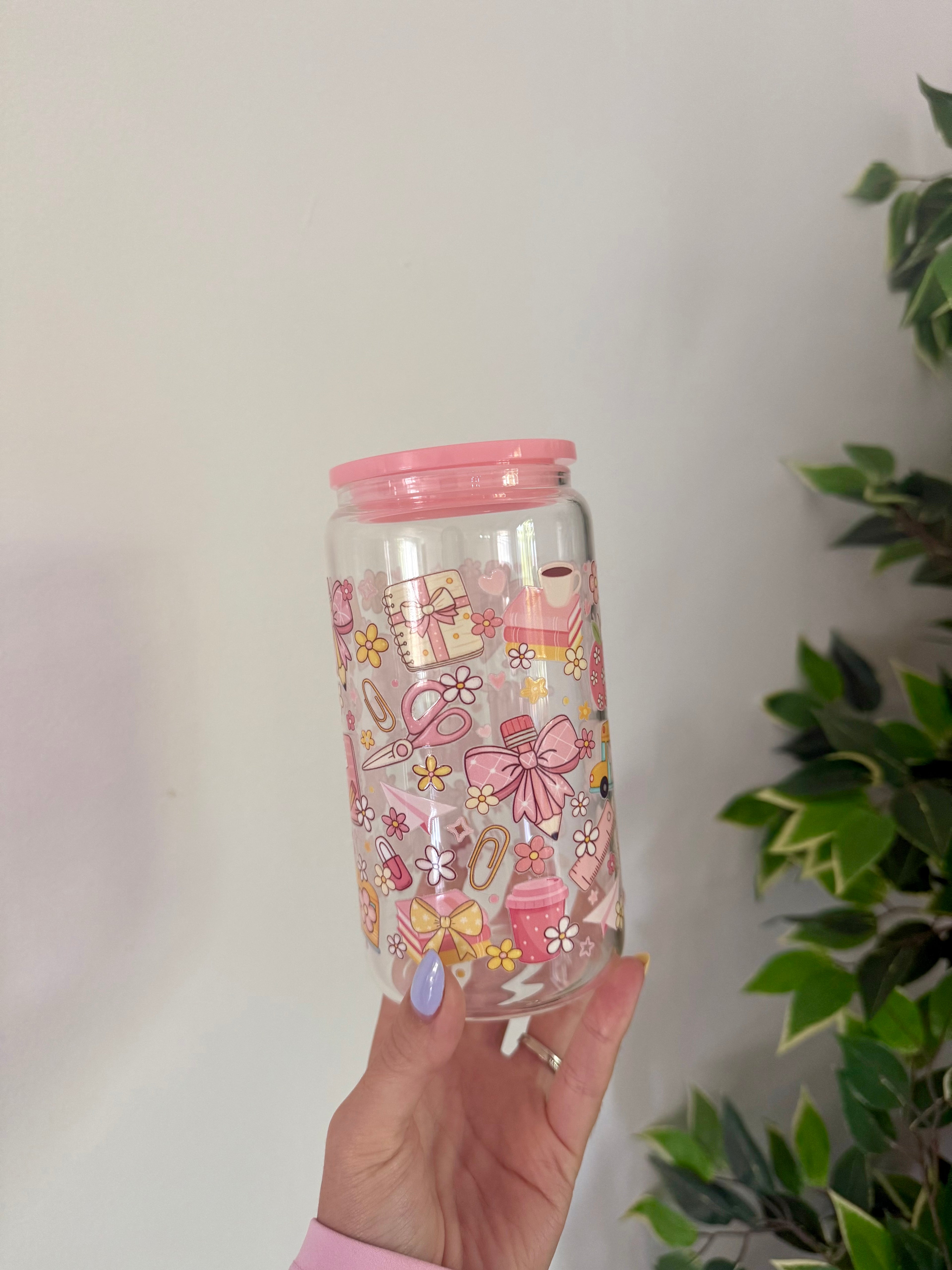 Verre 16 onces Back to school
