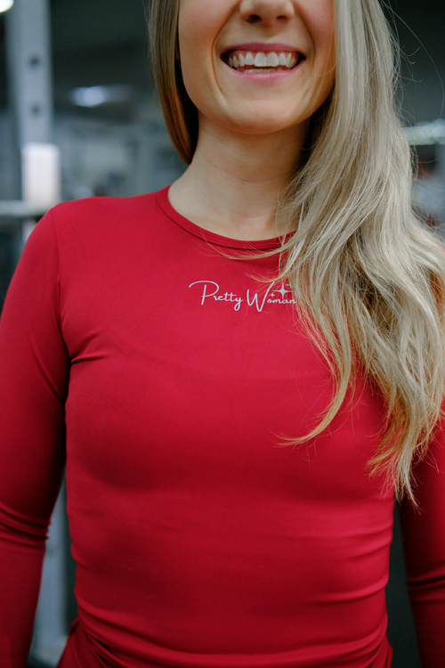 Chandail essentiel Canneberge