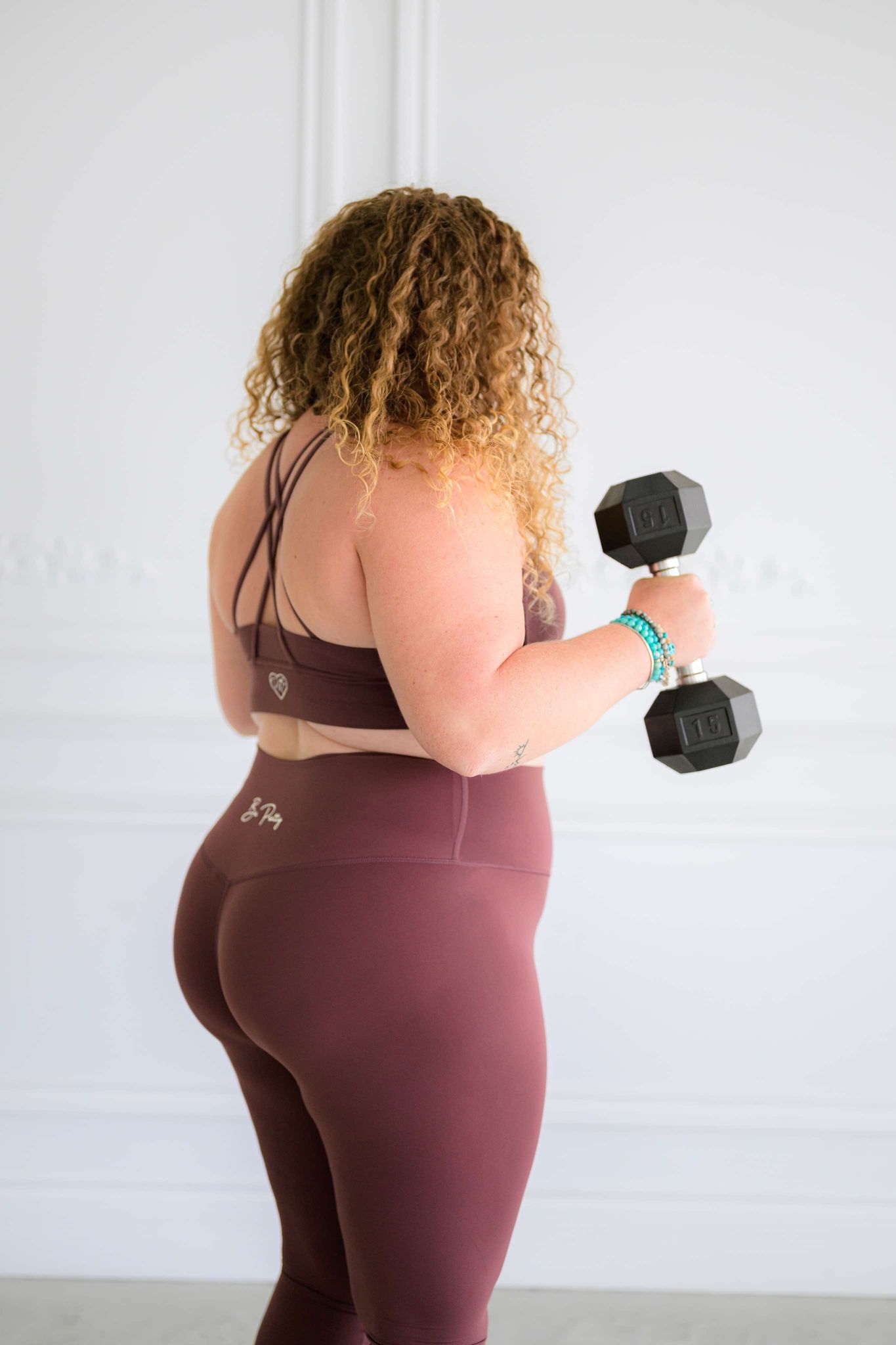 Le legging classique prune