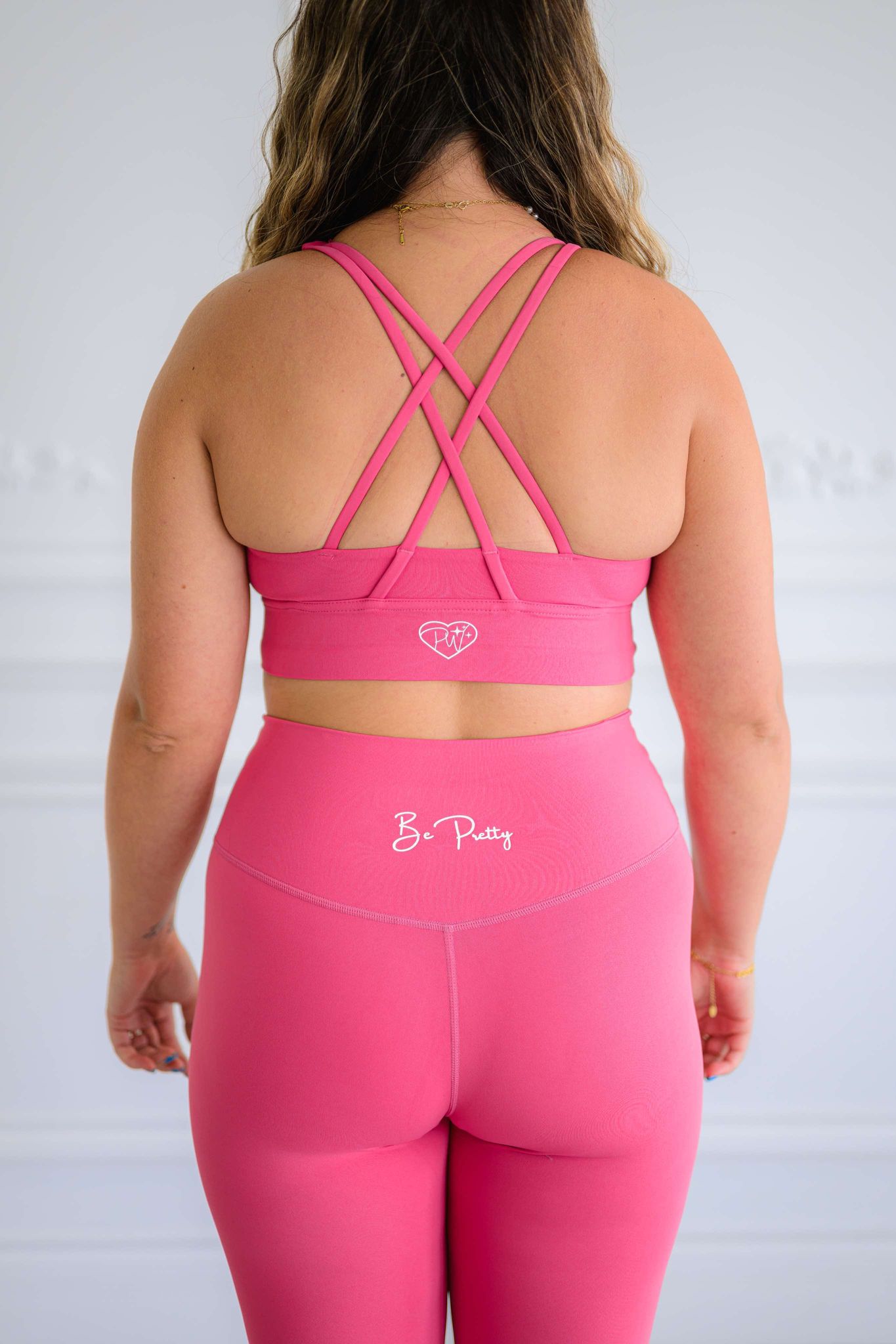 Le legging classique rose