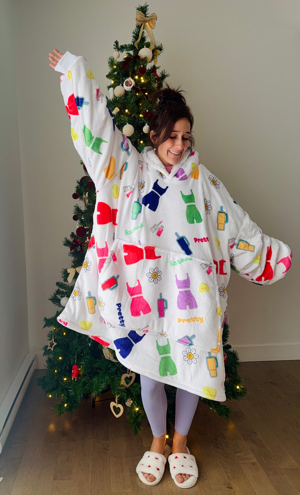 Couverture polar avec manches