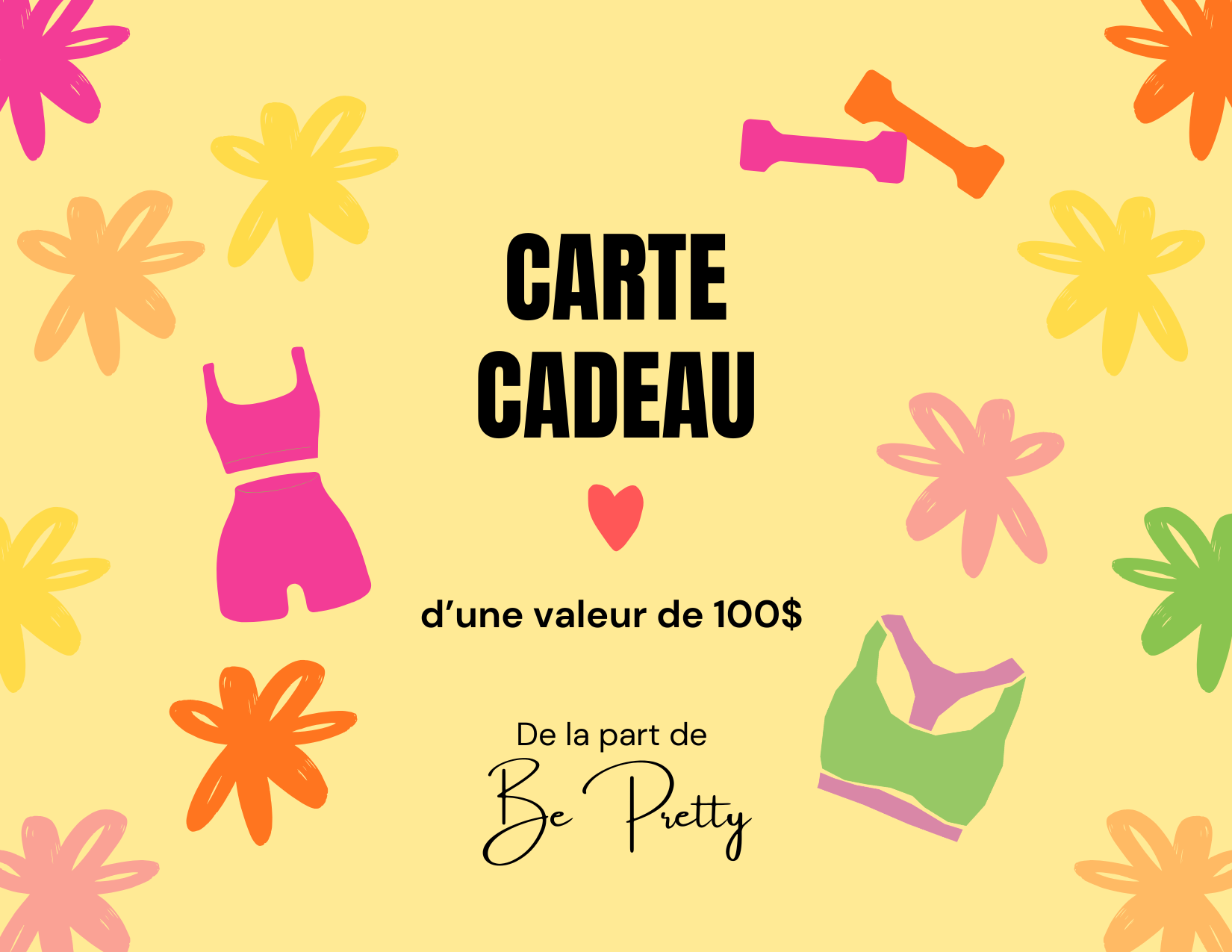 Carte cadeau BeprettyWoman