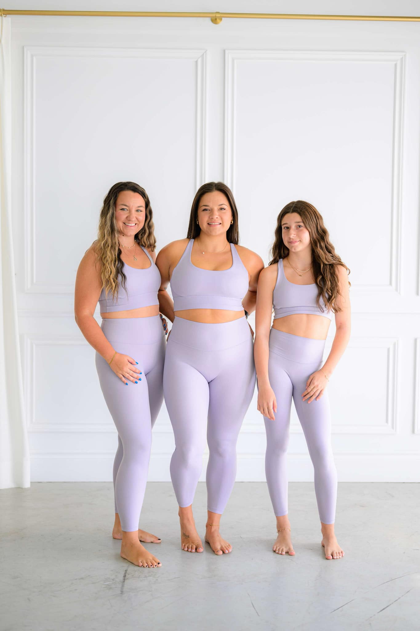 Le legging classique lilas