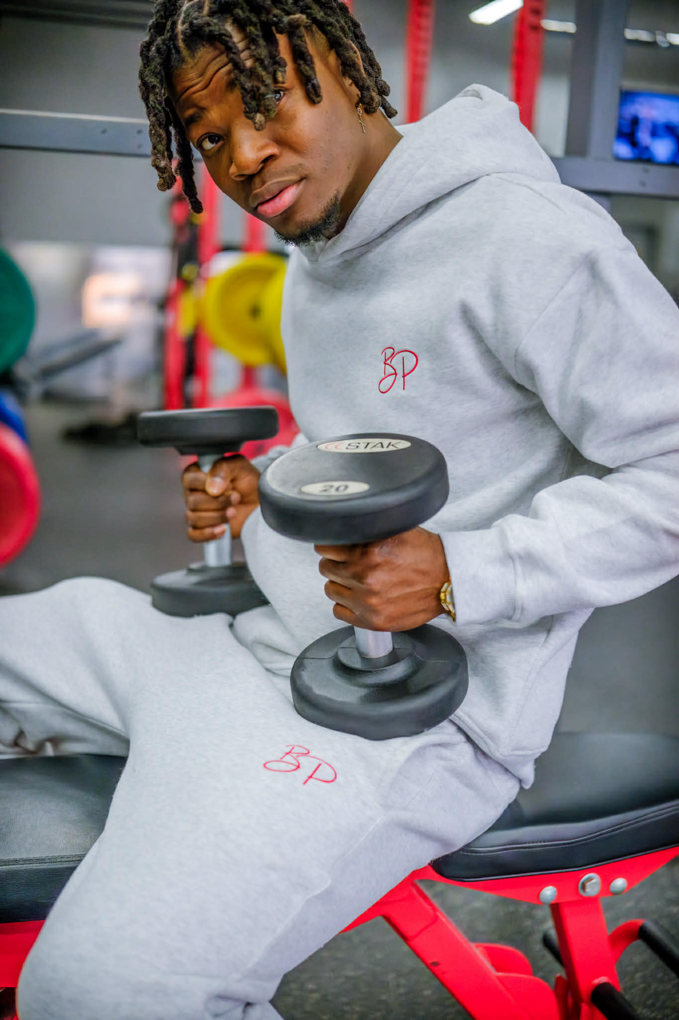 Le hoodie Unisexe gris