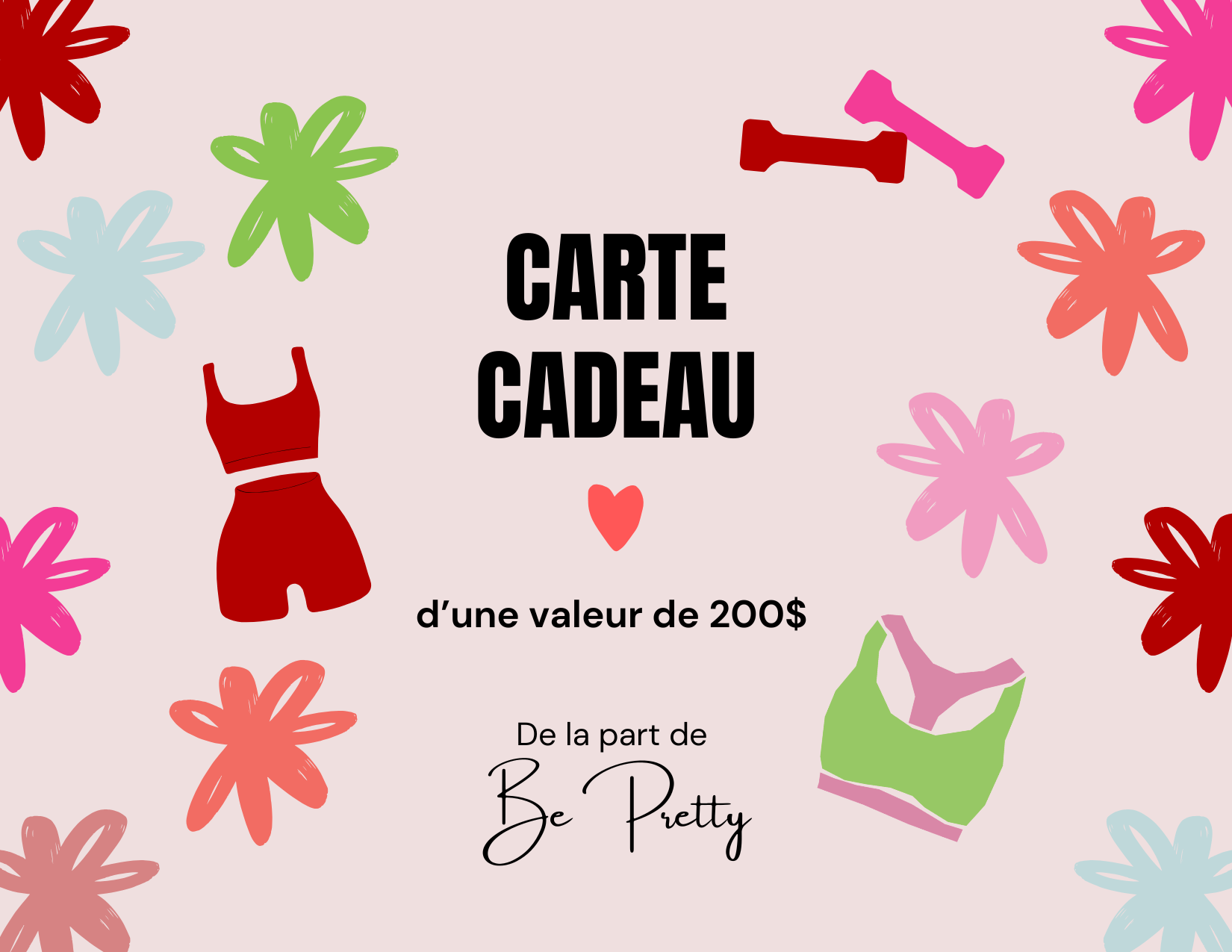 Carte cadeau BeprettyWoman