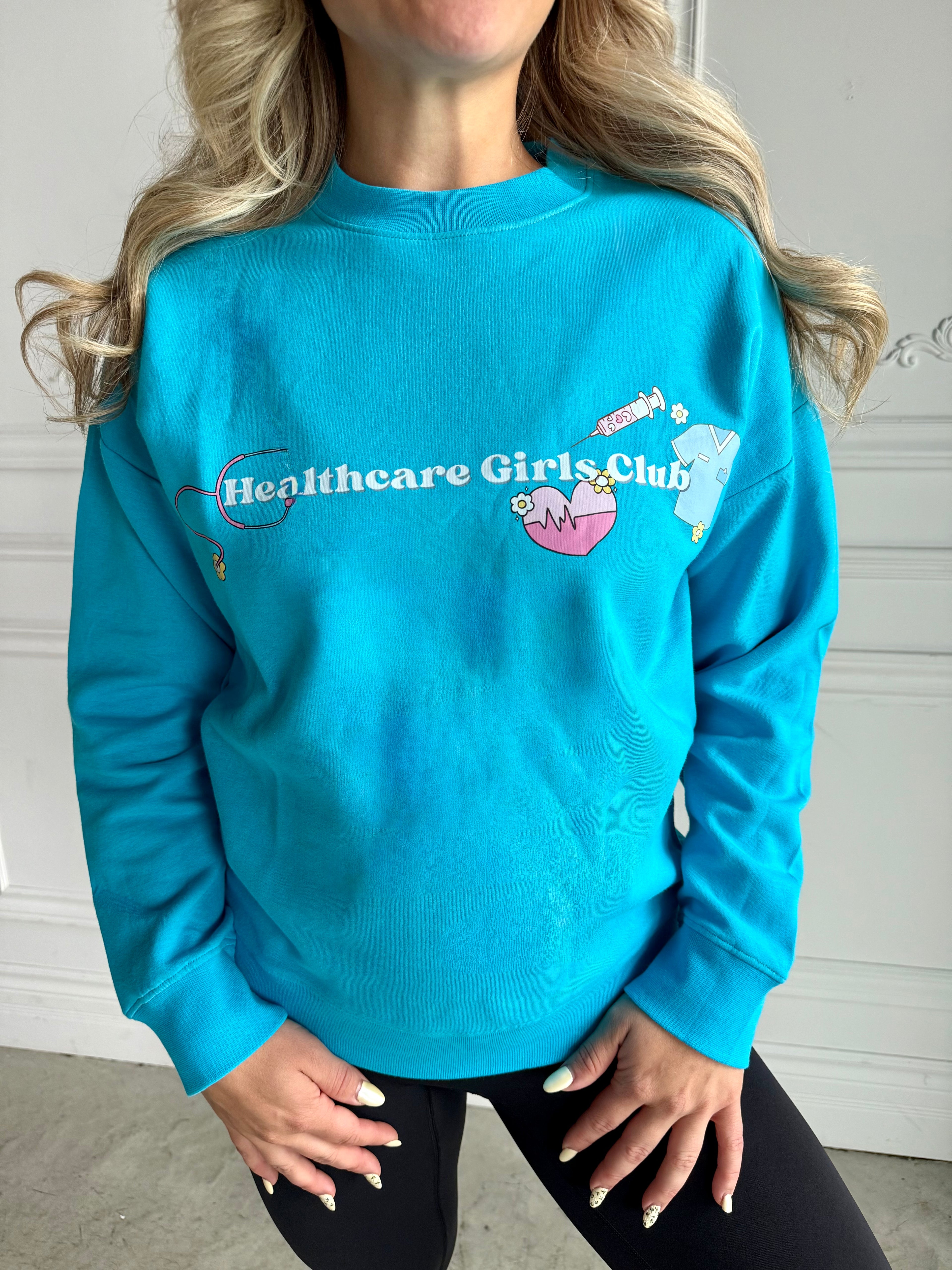 Crewneck «Heathcare girls club»