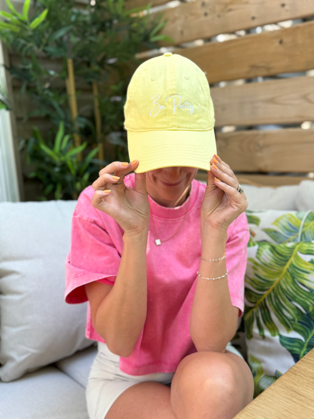 Casquette citron