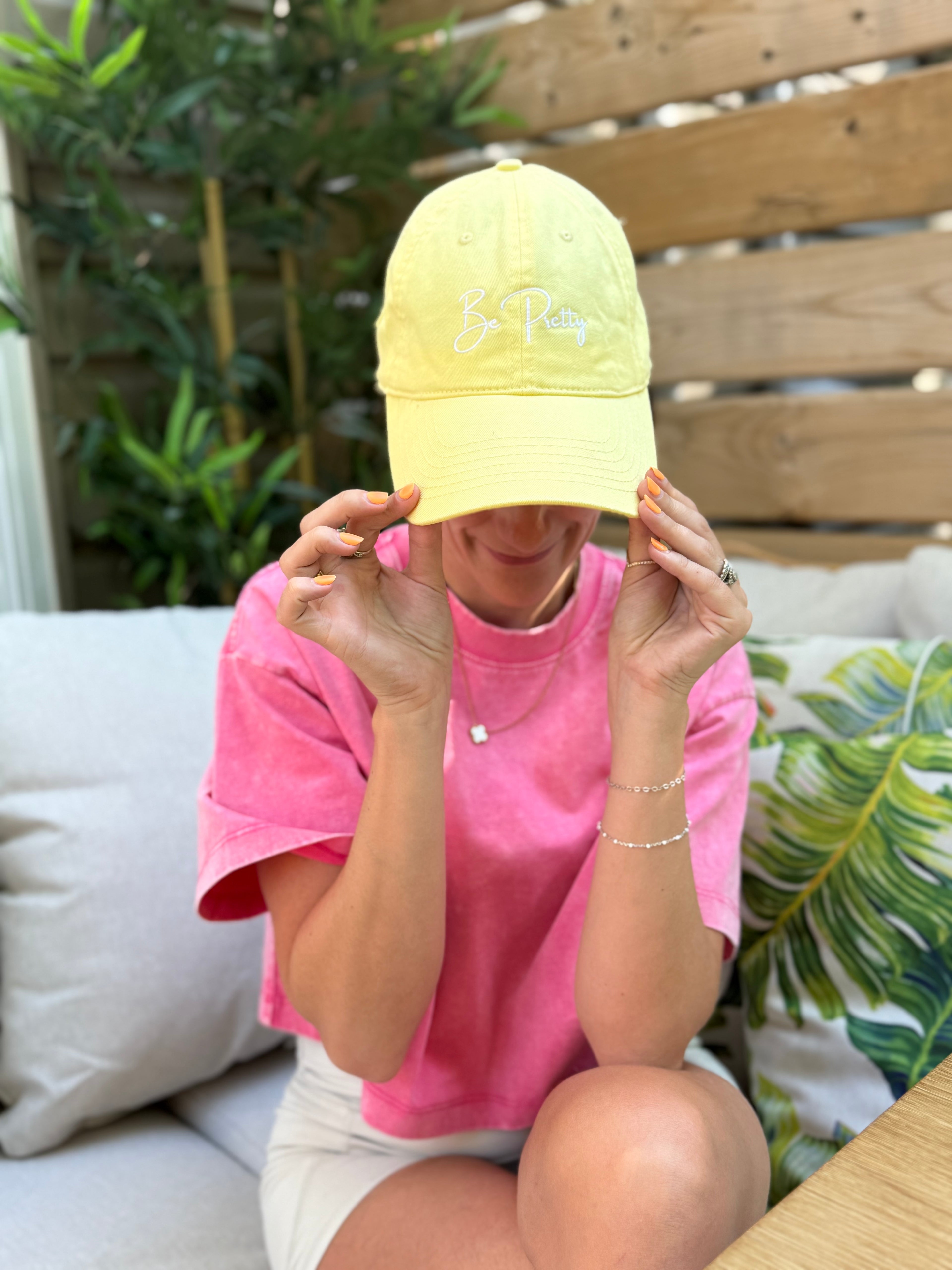 Casquette citron