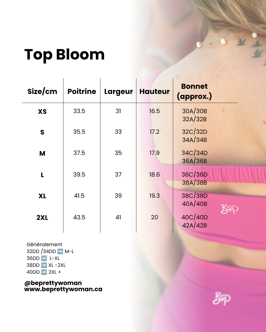 Le top Bloom «Barbotine à la fraise»