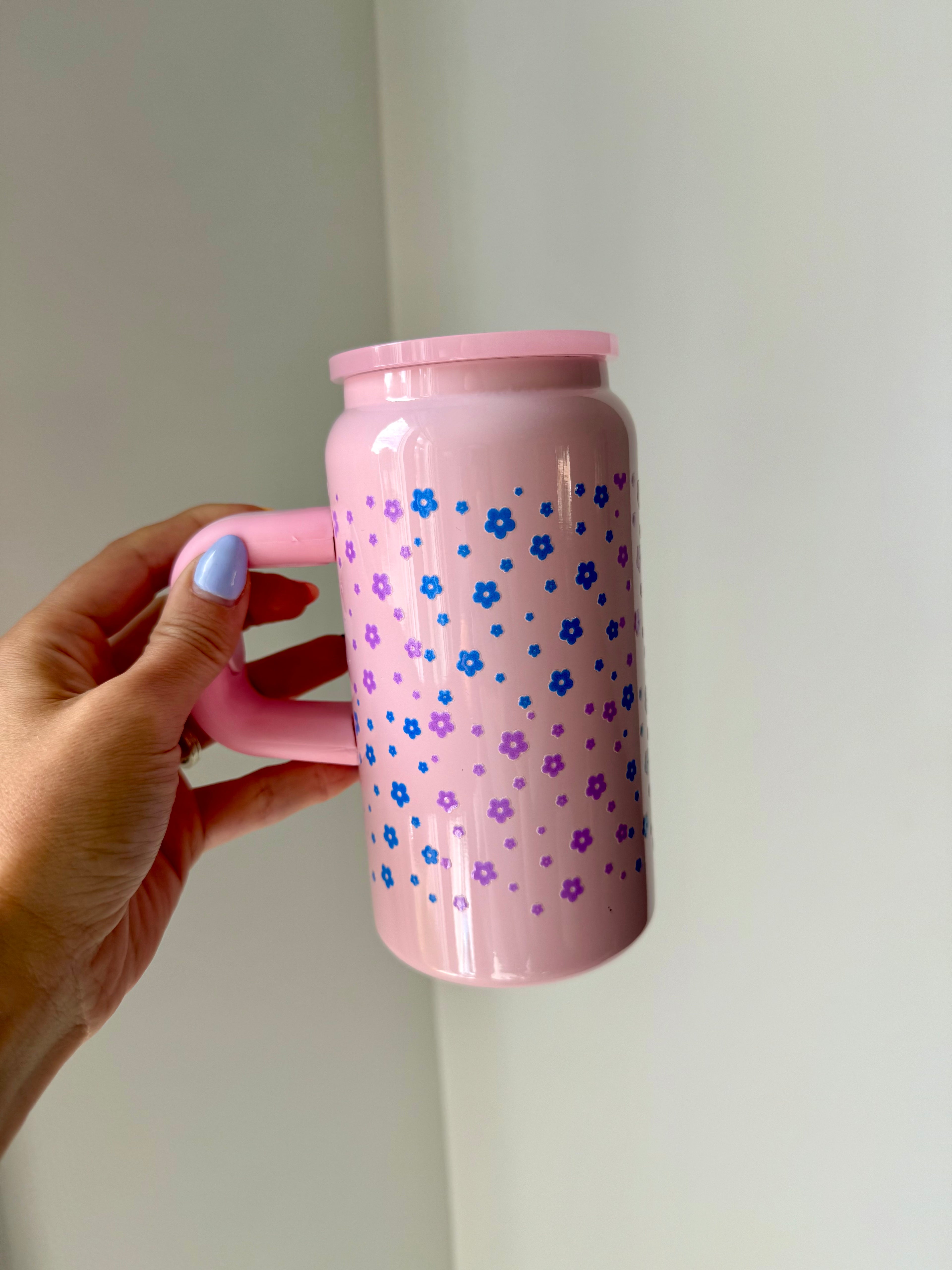 Tasse iso 16 onces «Mini daisies»