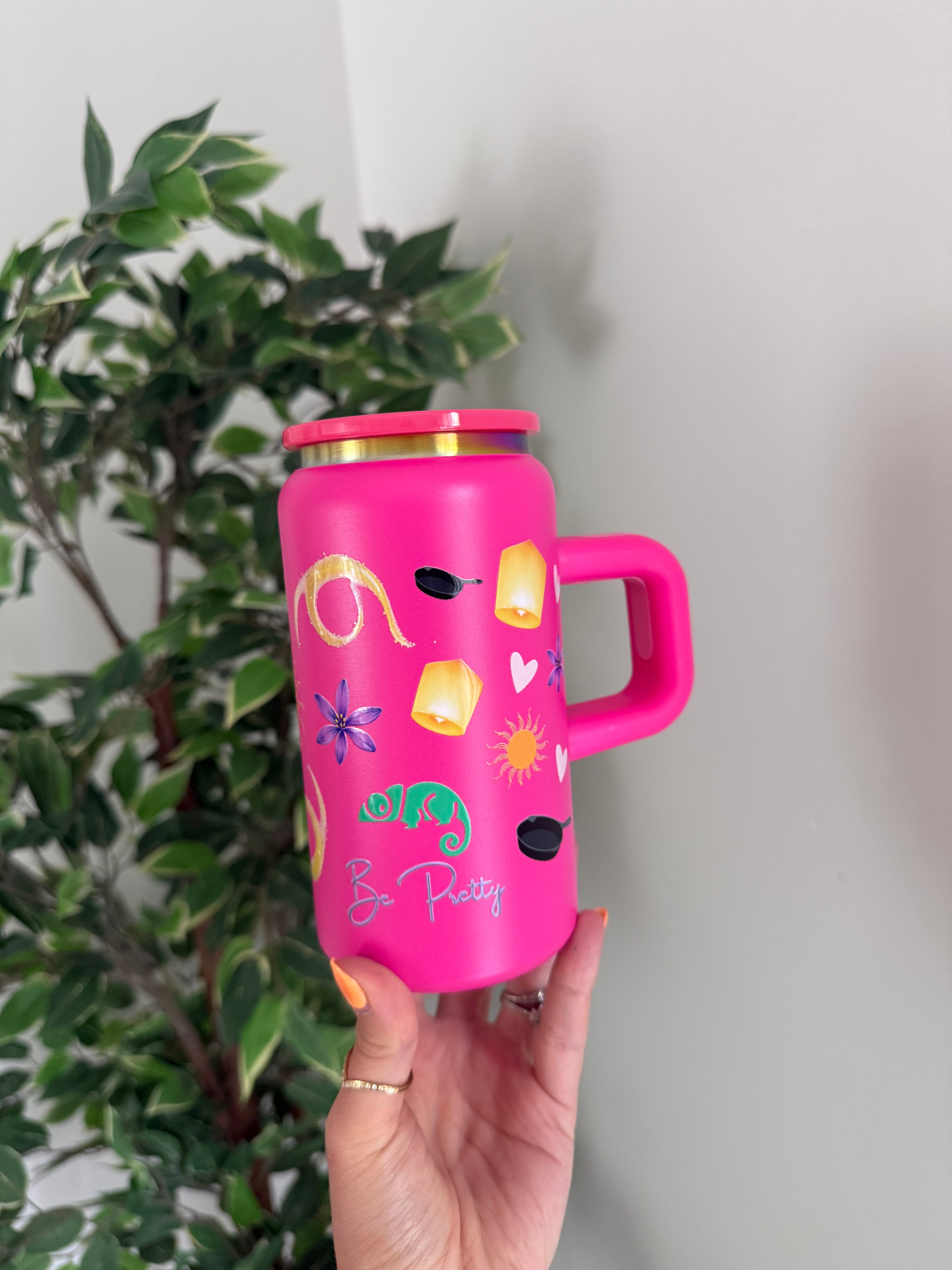 Tasse iso 16 onces « Oser sortir de sa tour »