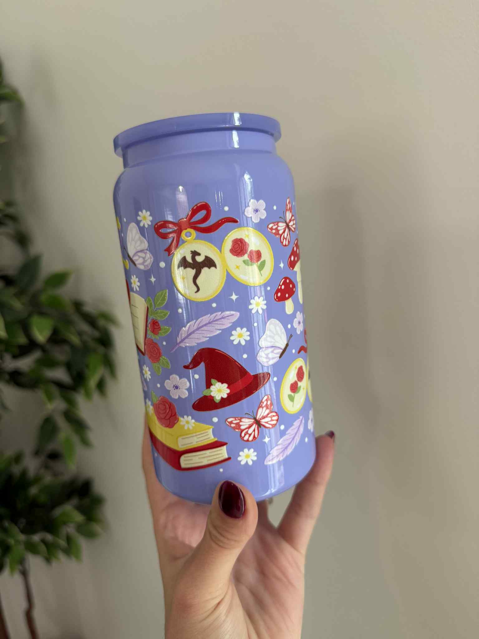 Tasse iso 16 oz « Nuit magique »