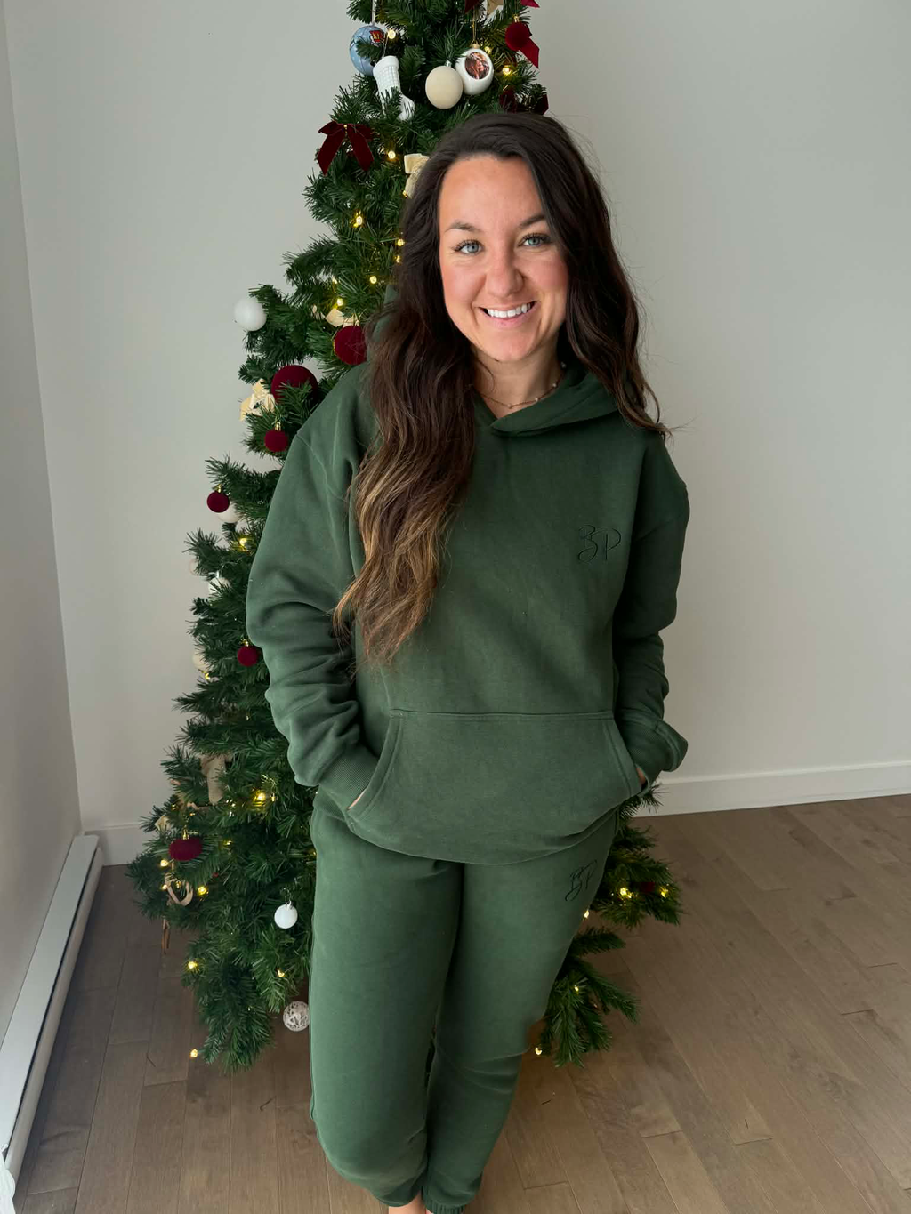 Le hoodie Unisexe vert