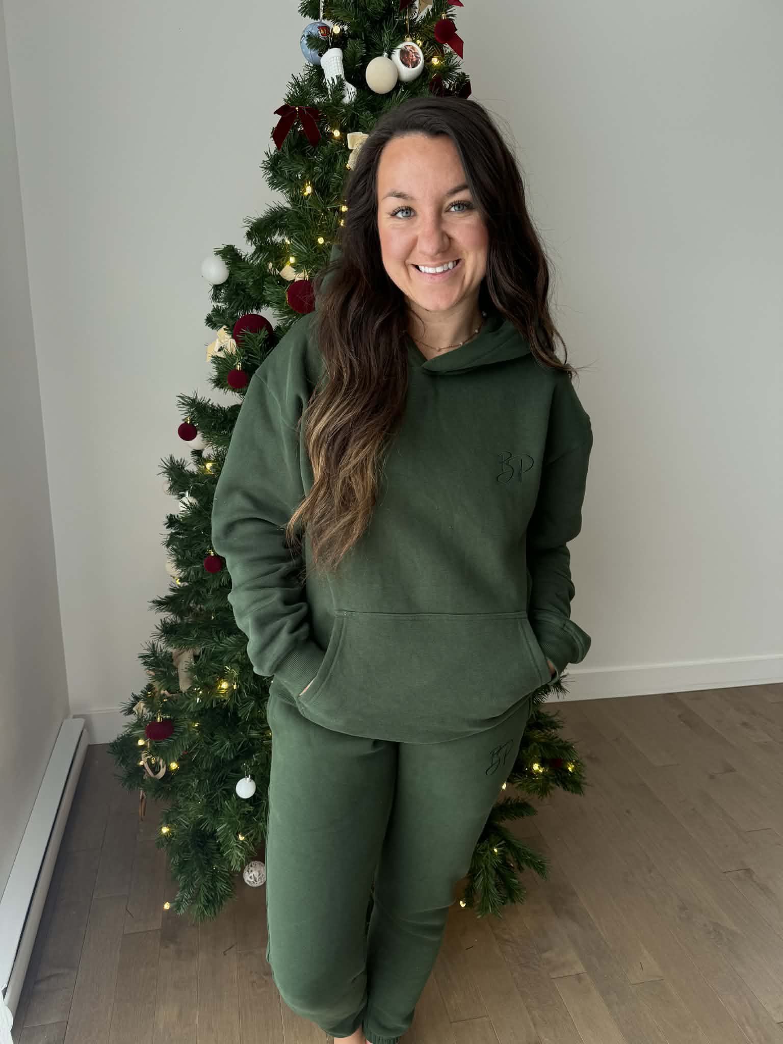 Le hoodie Unisexe vert