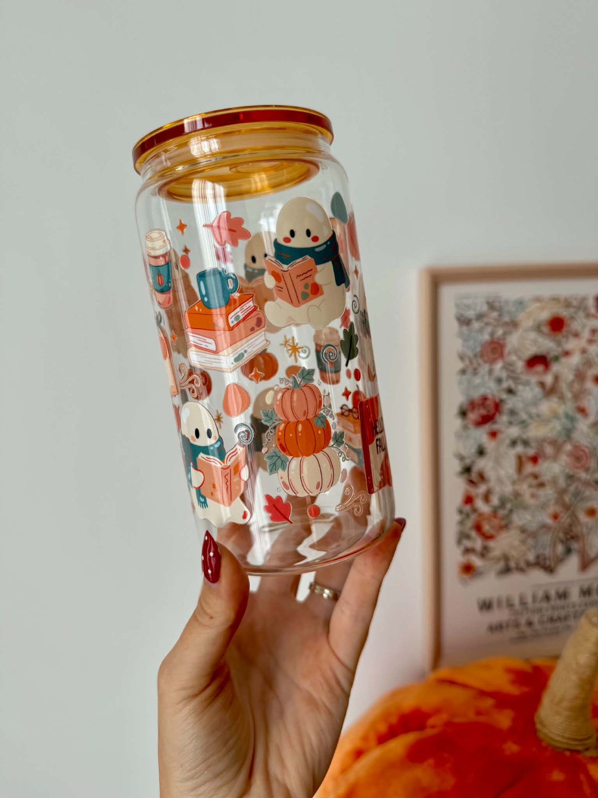 Verre « Boo vibe d'automne »