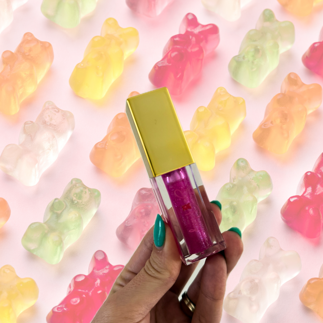 L'huile gummies fraises-vanille