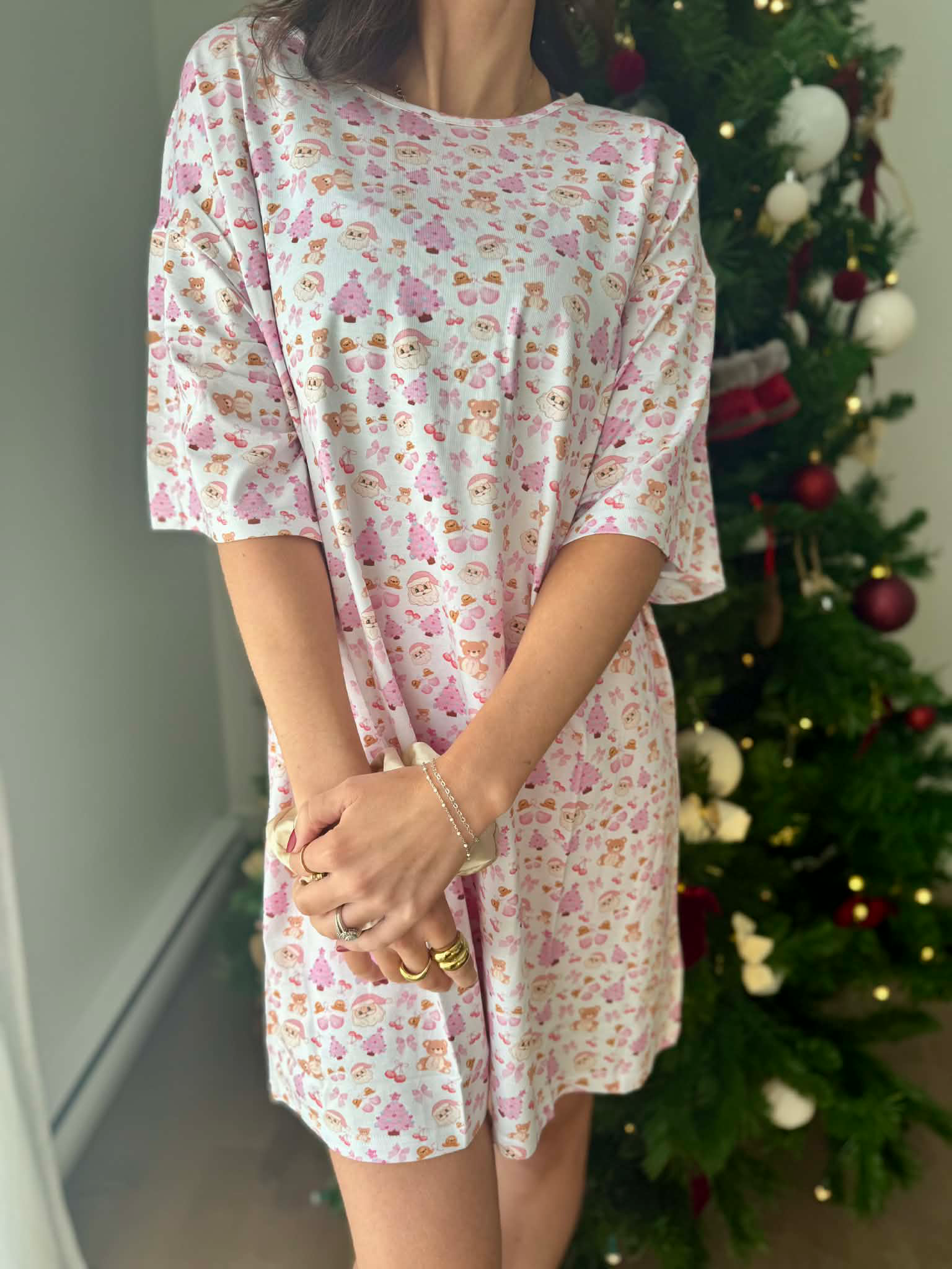 Long Tee "Pretty Christmas"