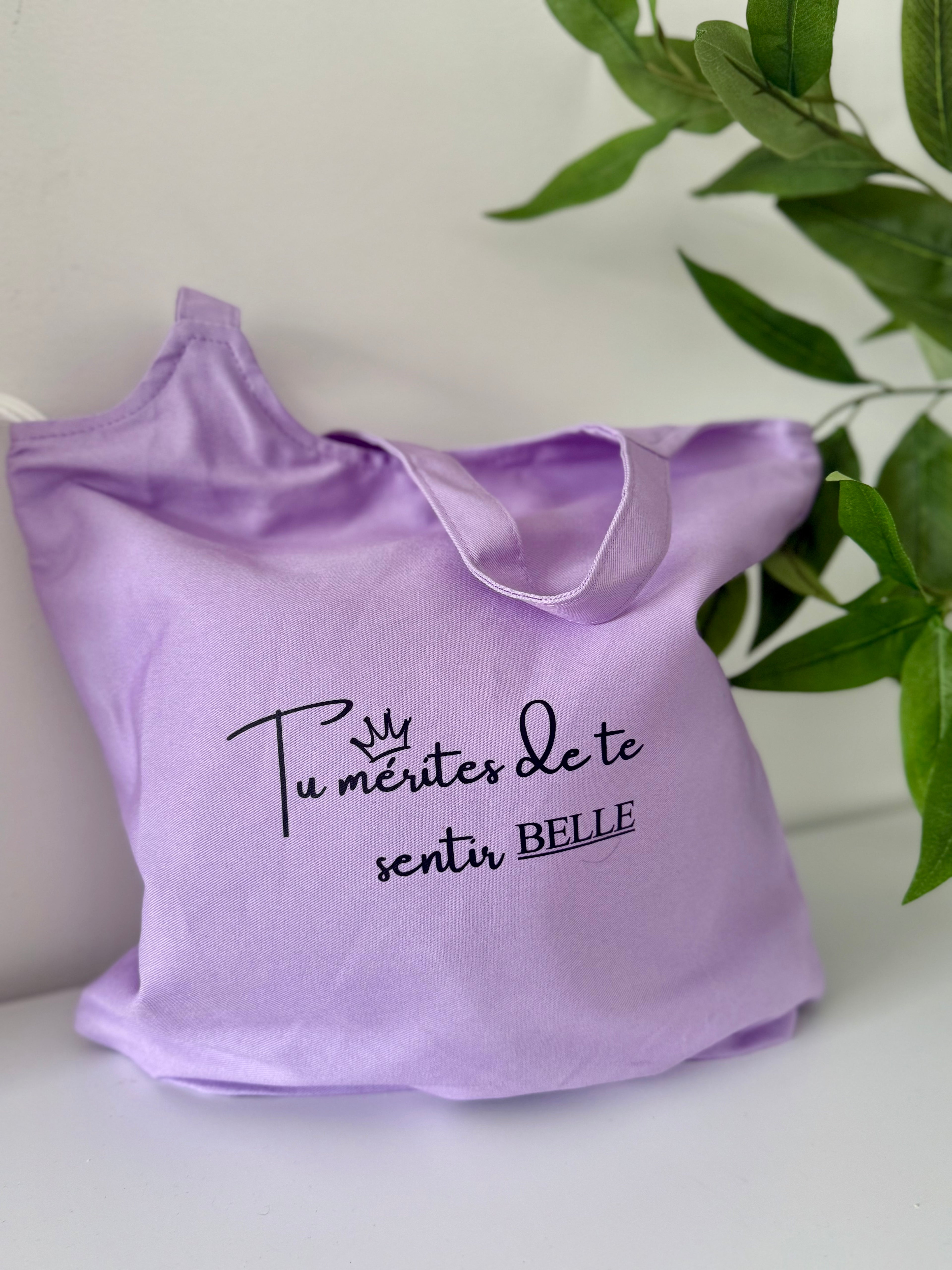 Nos "Tote bag" avec fermeture éclair