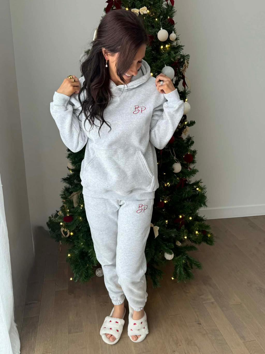 Le hoodie Unisexe gris