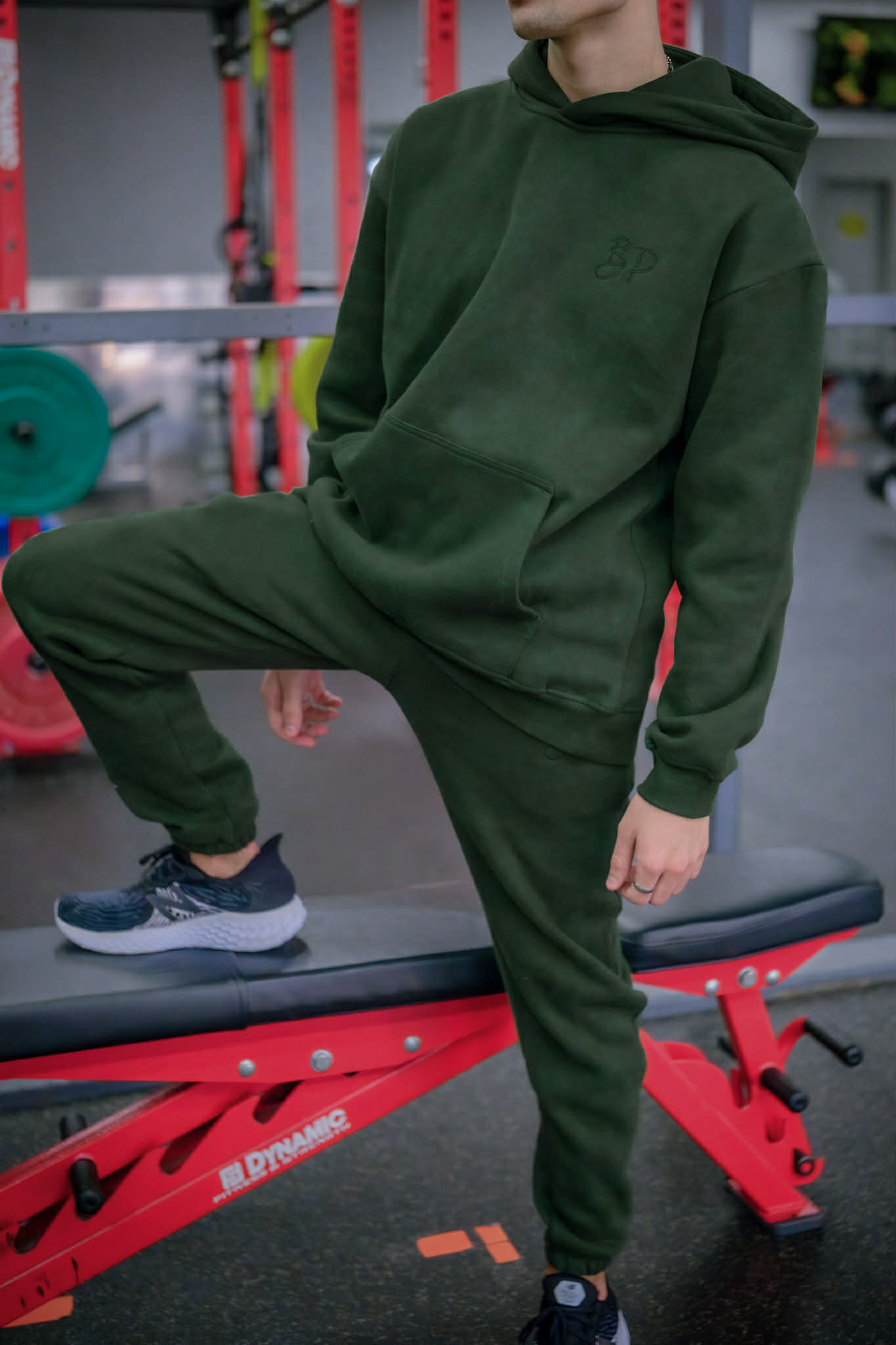 Le hoodie Unisexe vert