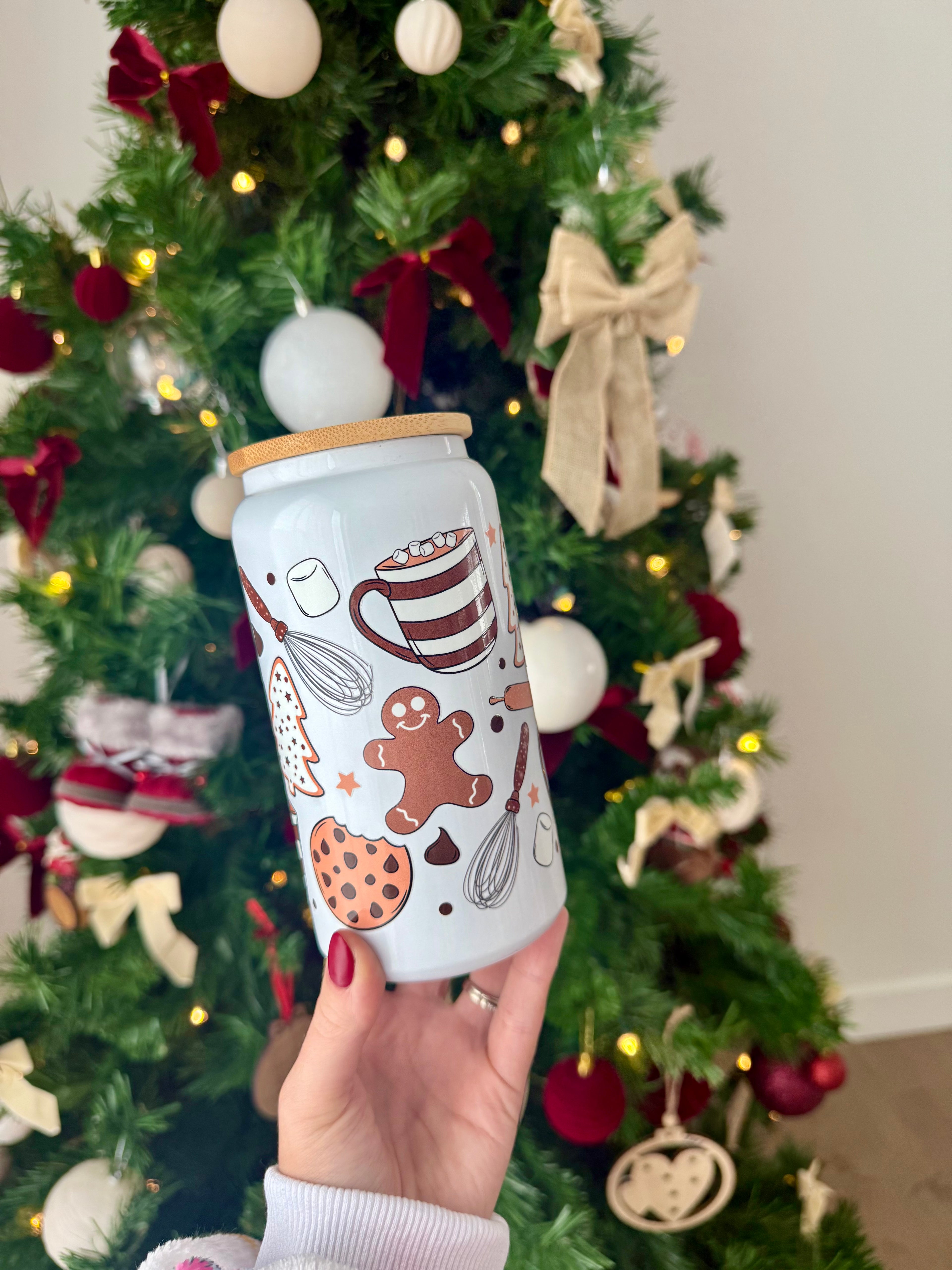 Verre isotherme 16 oz «Cuisine des fêtes»