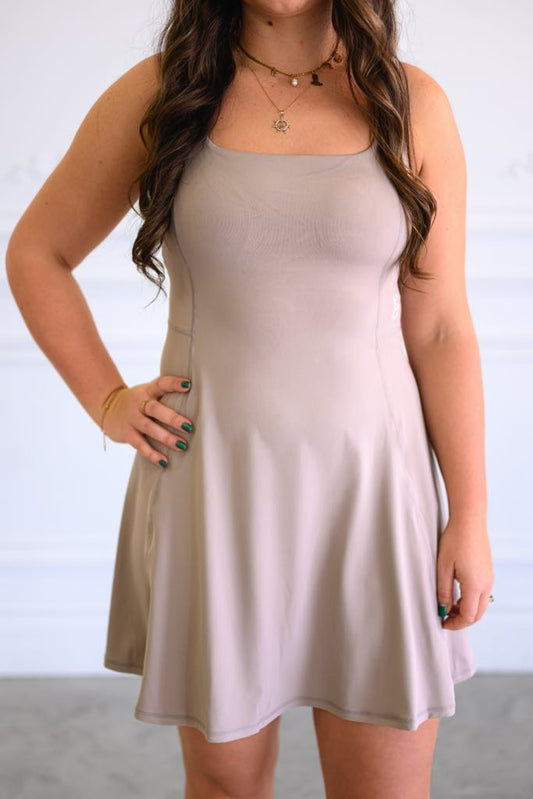 La robe Laurence Moka mousse