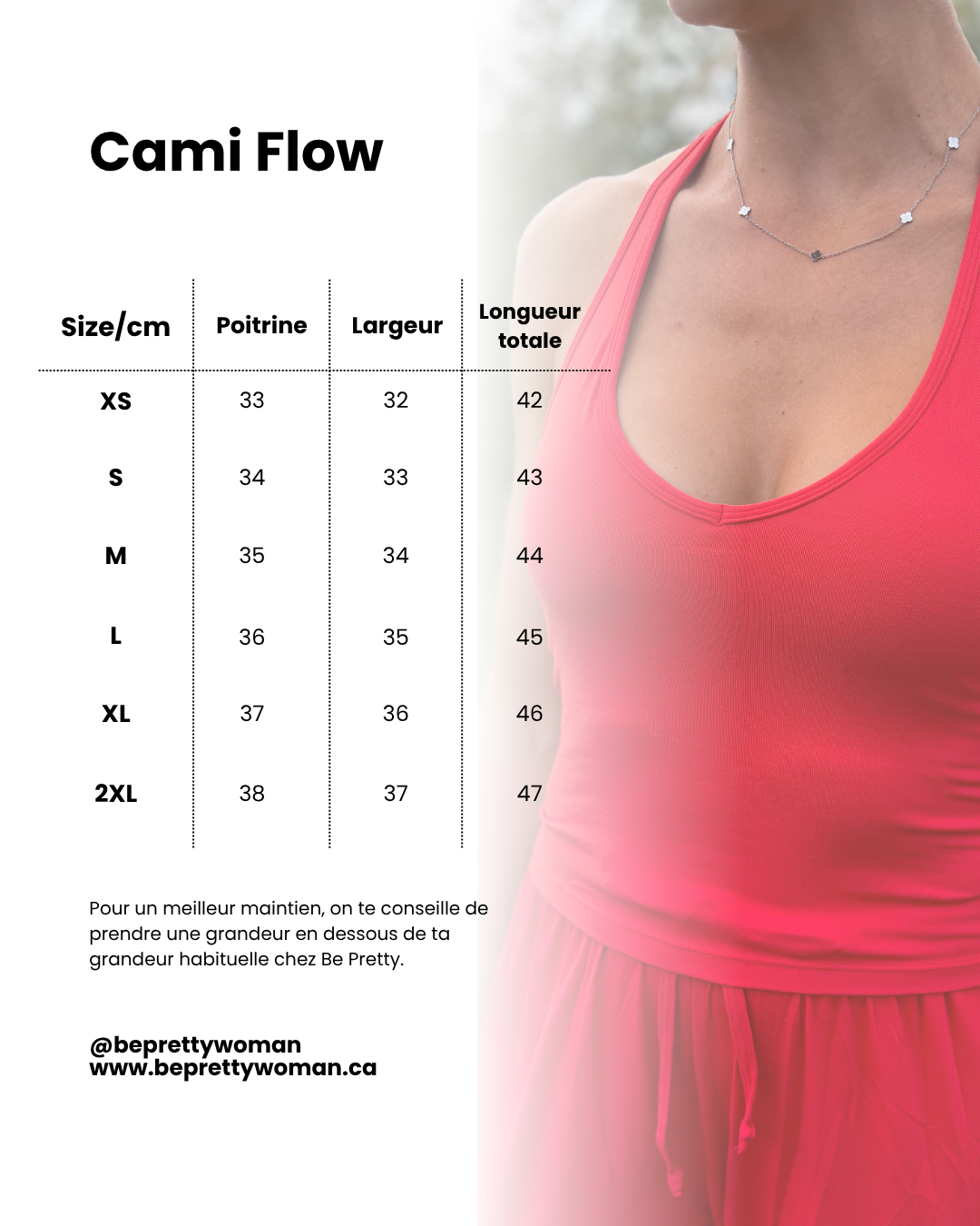 La Cami Flow Rouge Ovulatoire