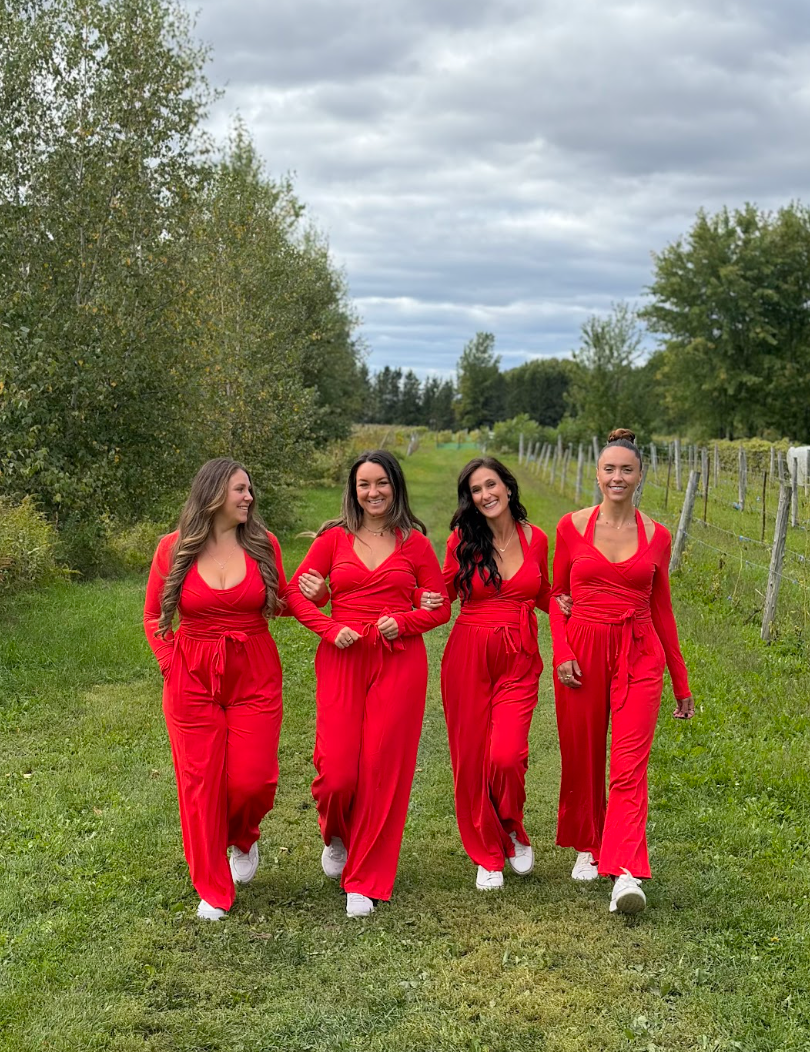 Le Wrap Rouge ovulatoire