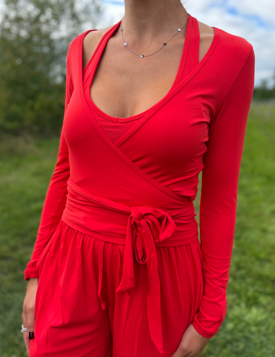 Le Wrap Rouge ovulatoire