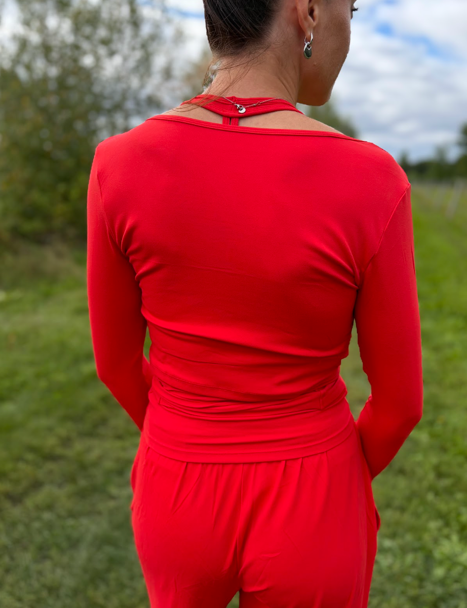 Le Wrap Rouge ovulatoire