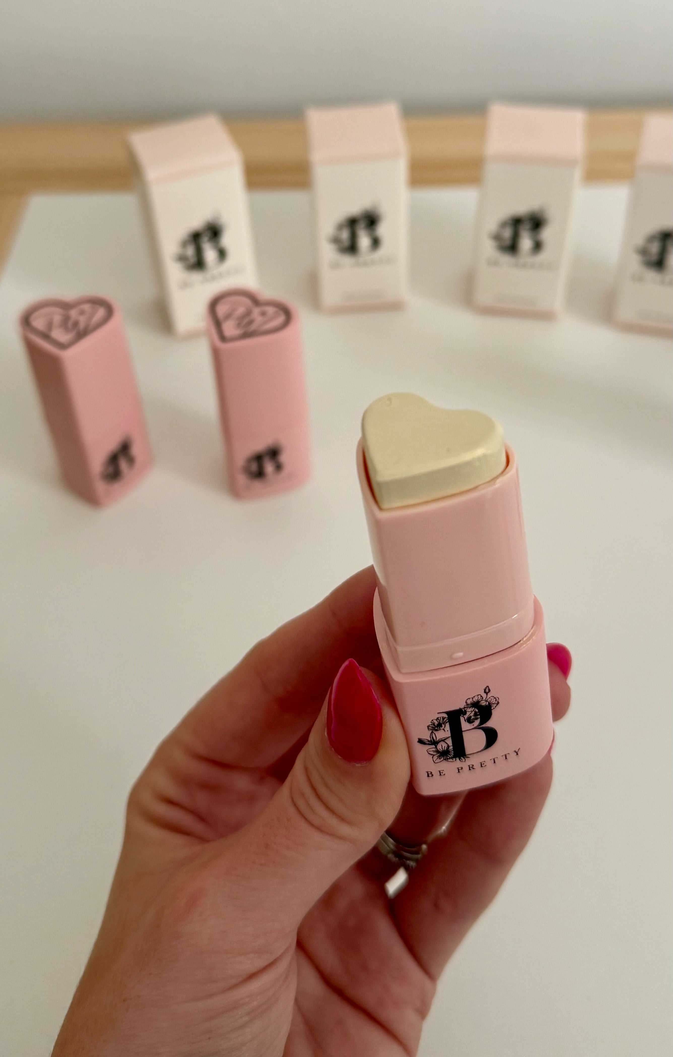 Nos minis blush en cœur biscuits au sucre