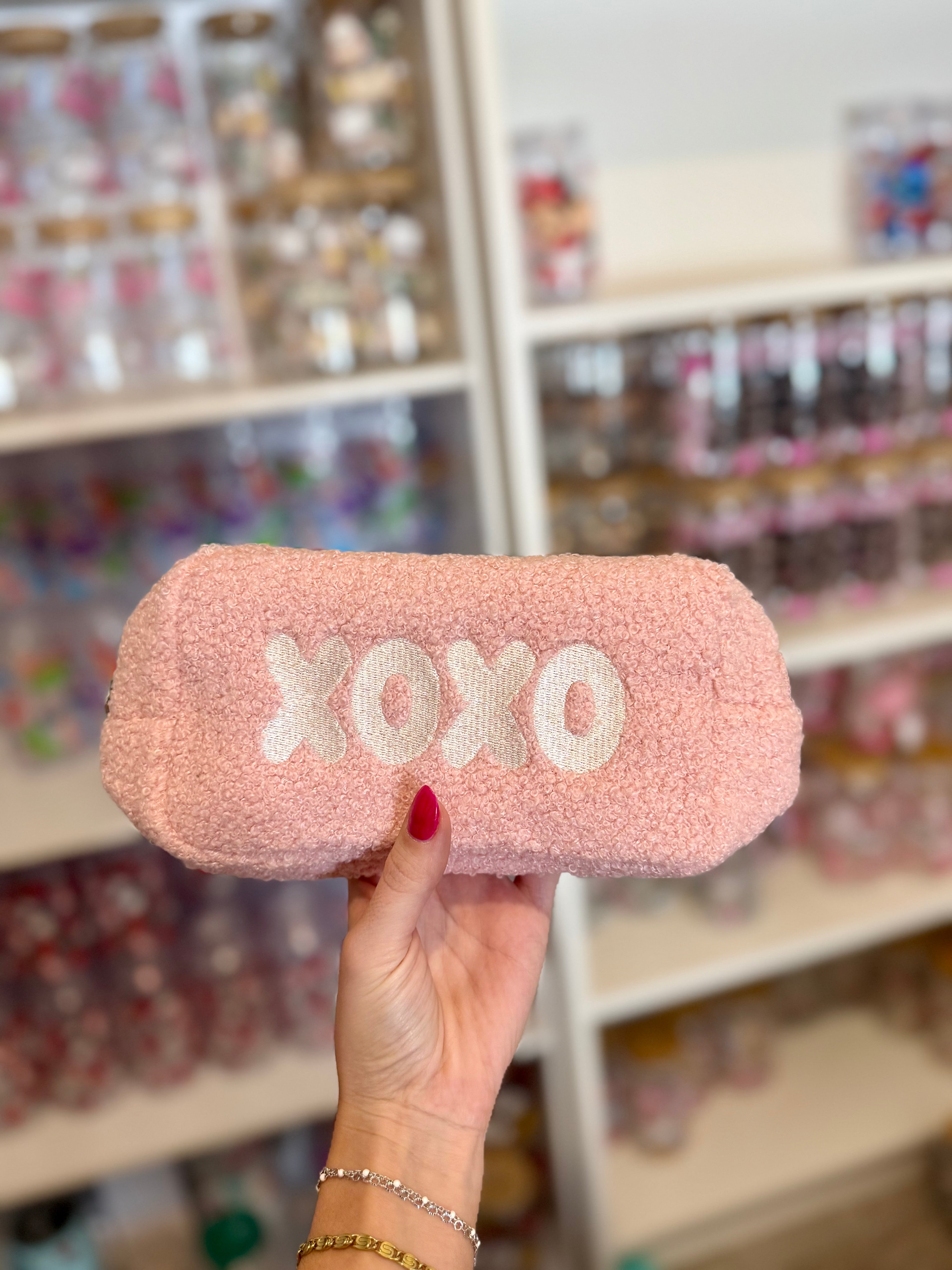 La petite trousse Teddy rose