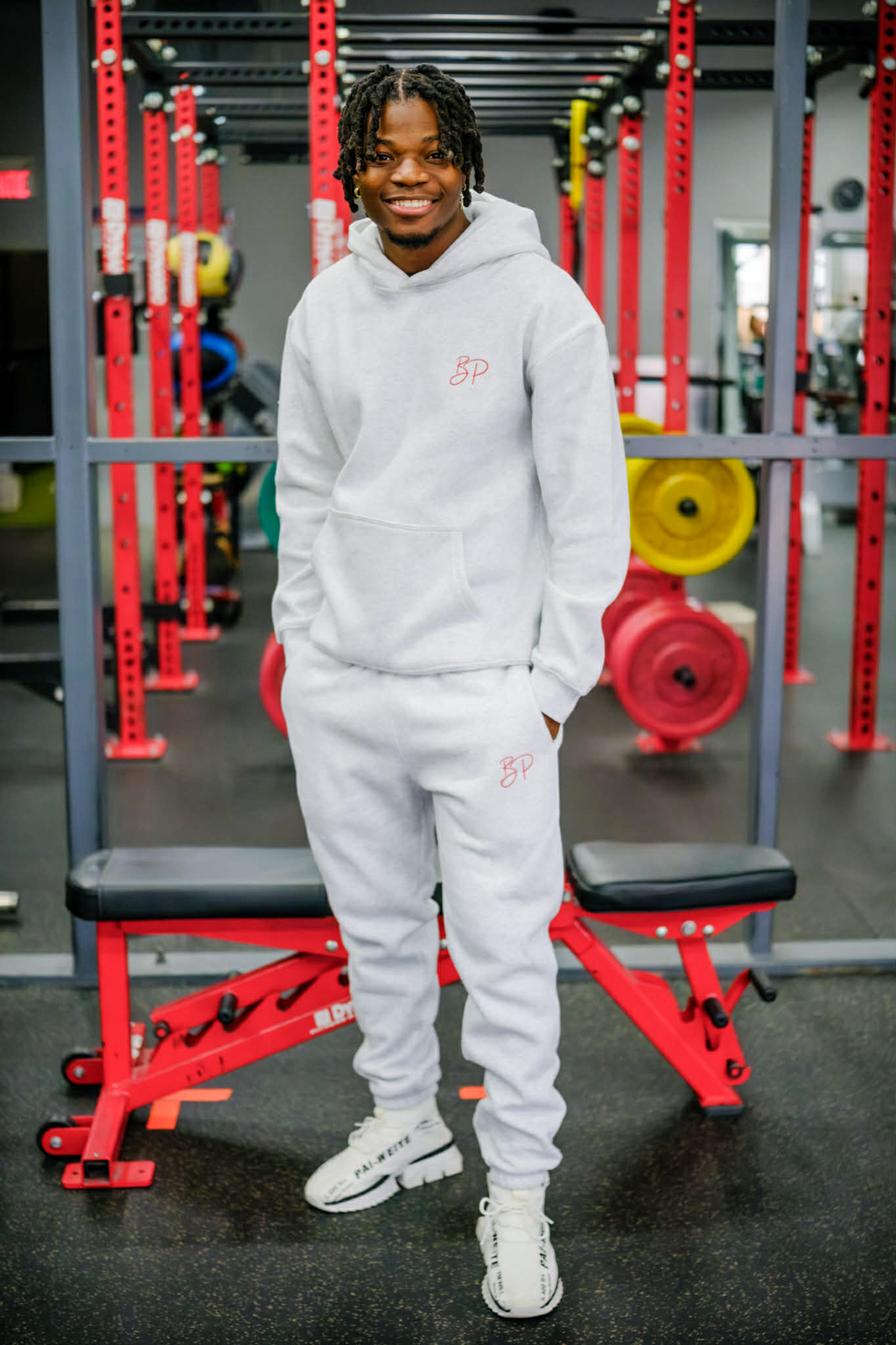 Le jogging Unisexe gris