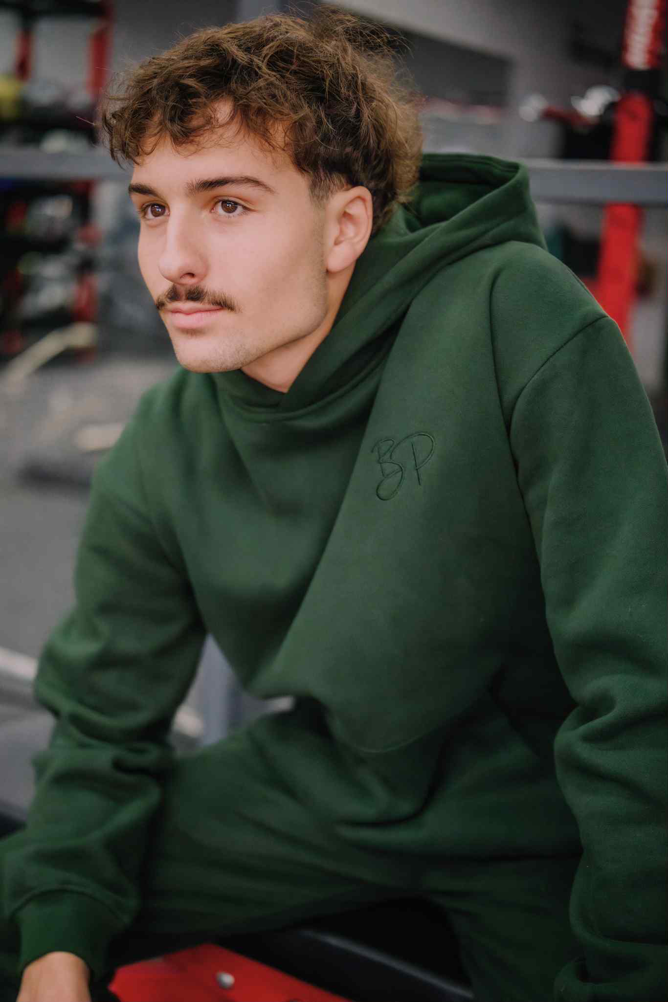 Le hoodie Unisexe vert