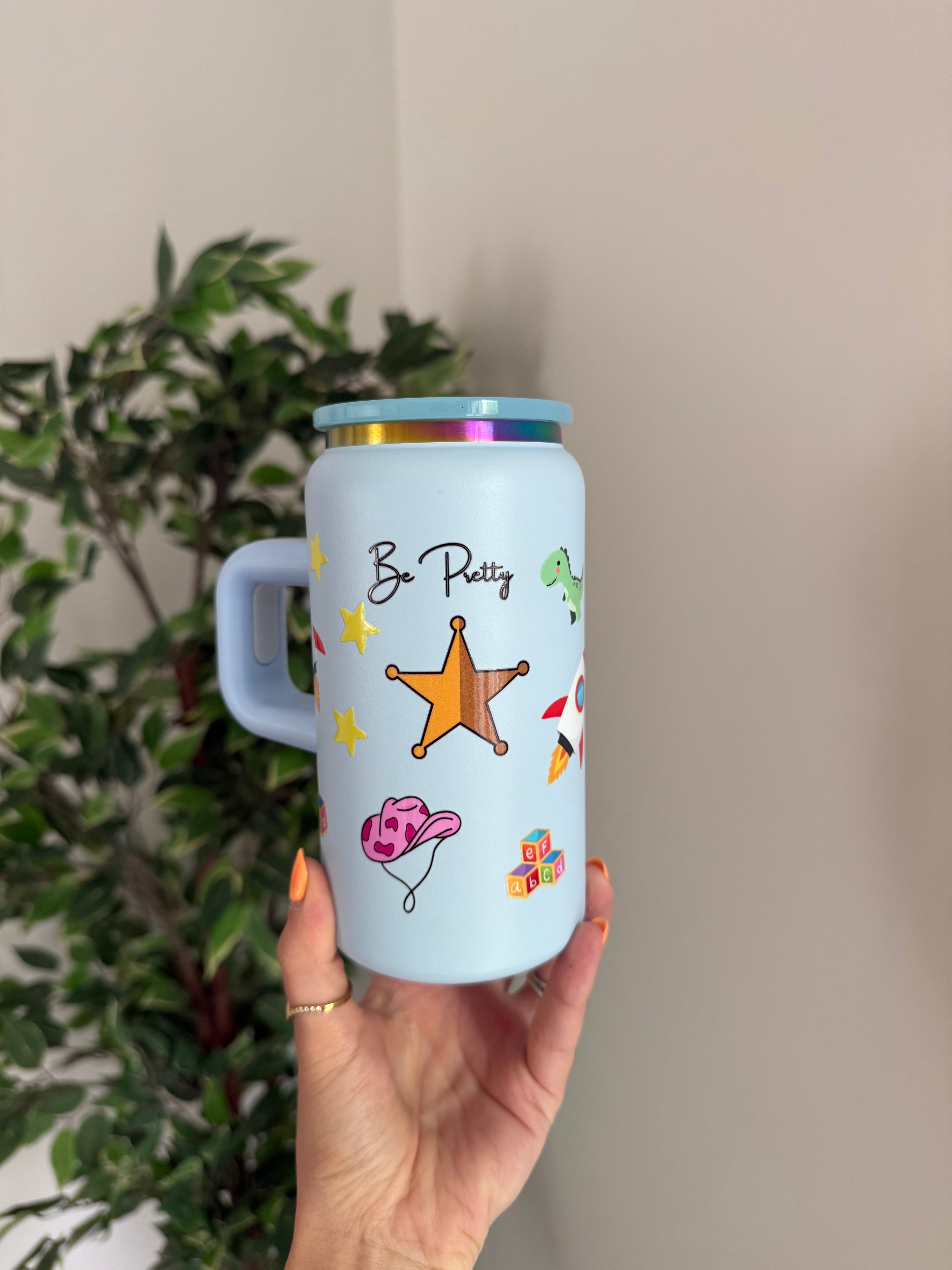 Tasse iso 16 onces « T'as besoin d'un ami »