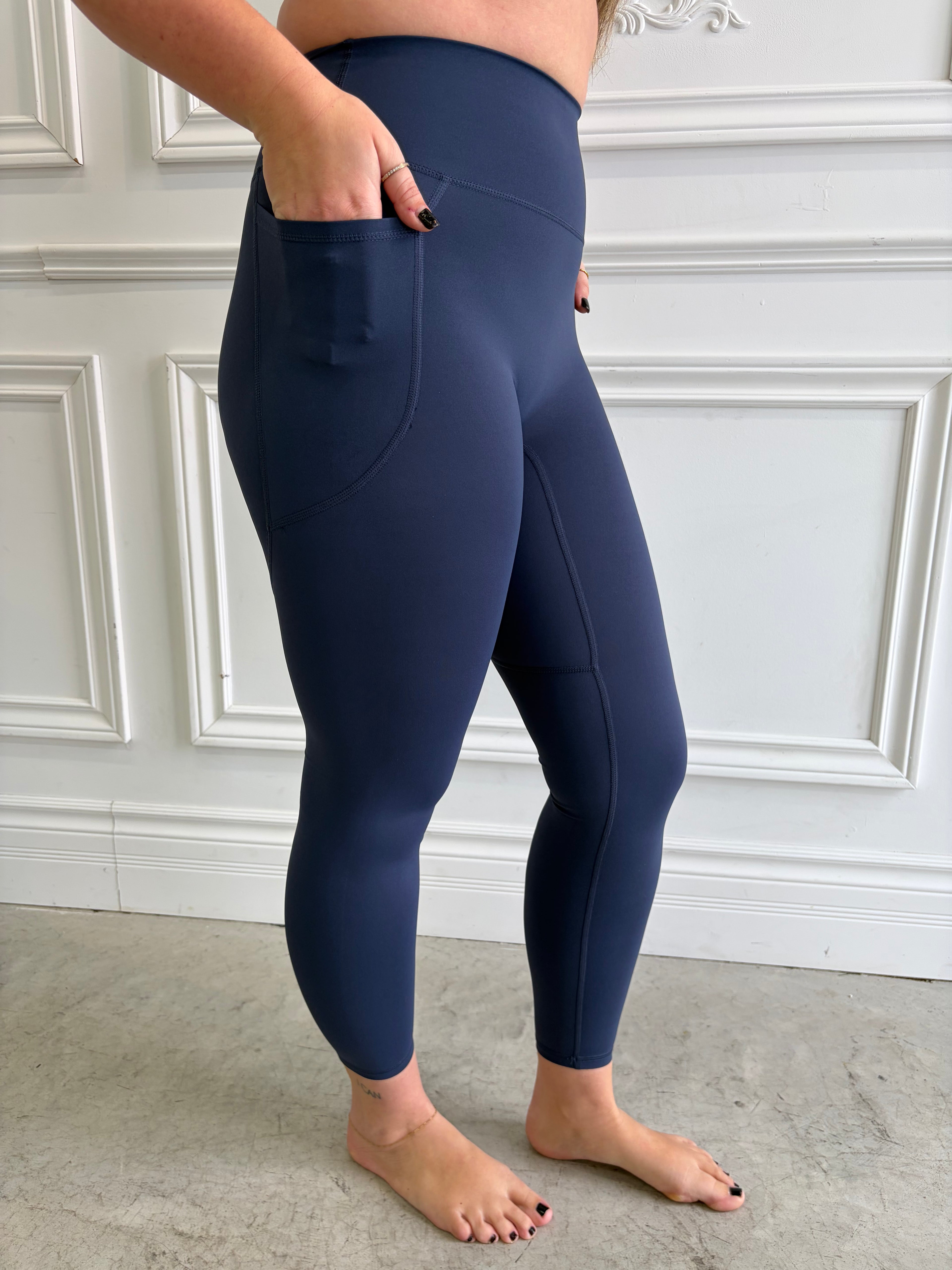 Le legging Classique avec poche Bleu Nocturne