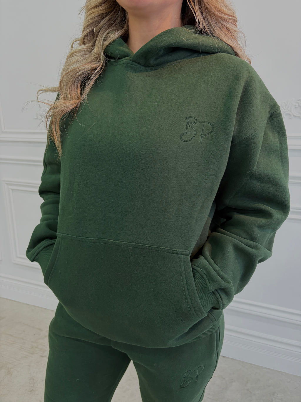 Le hoodie Unisexe vert