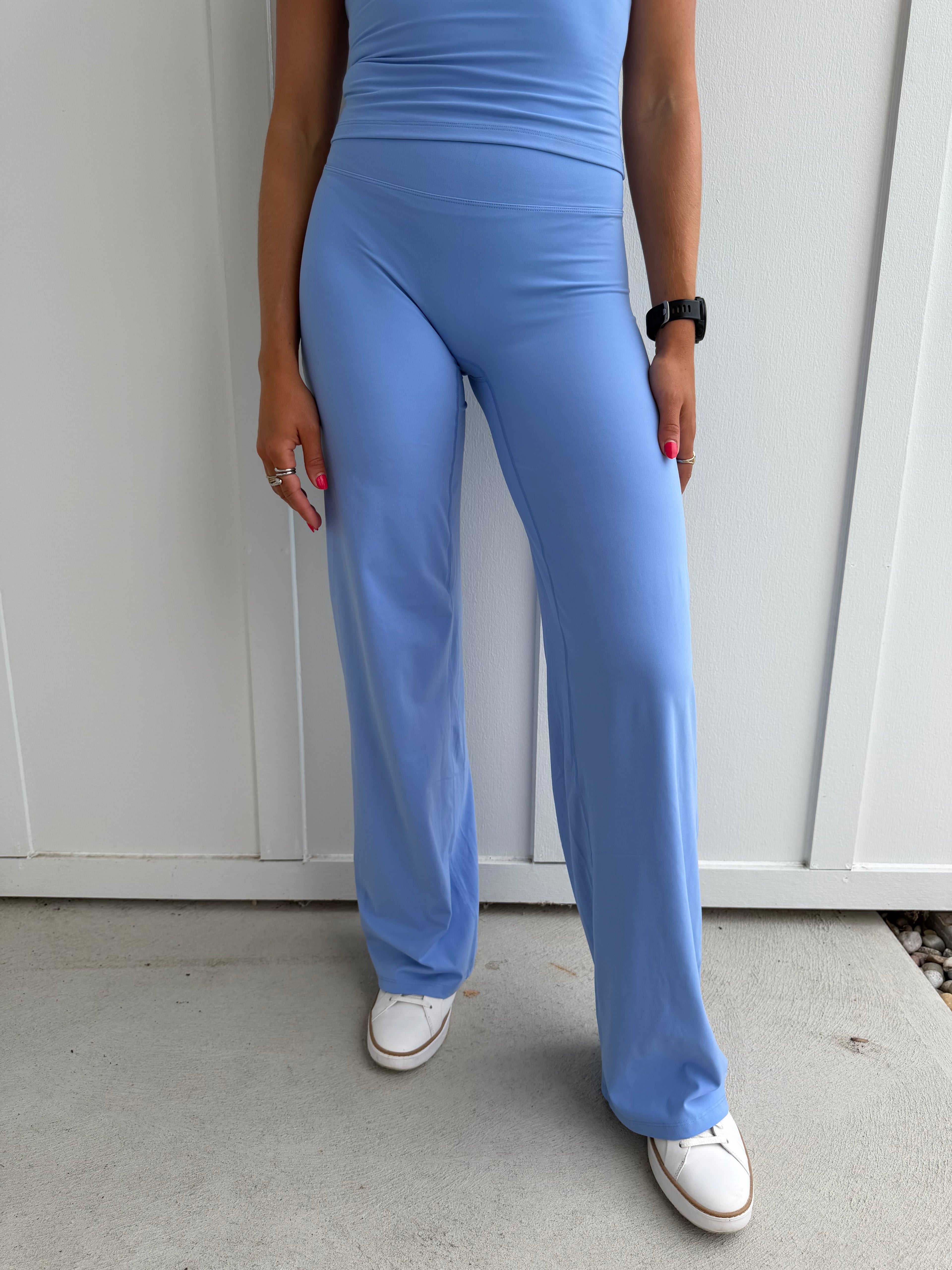 Le Straight Leg «Blue Cotton Candy»