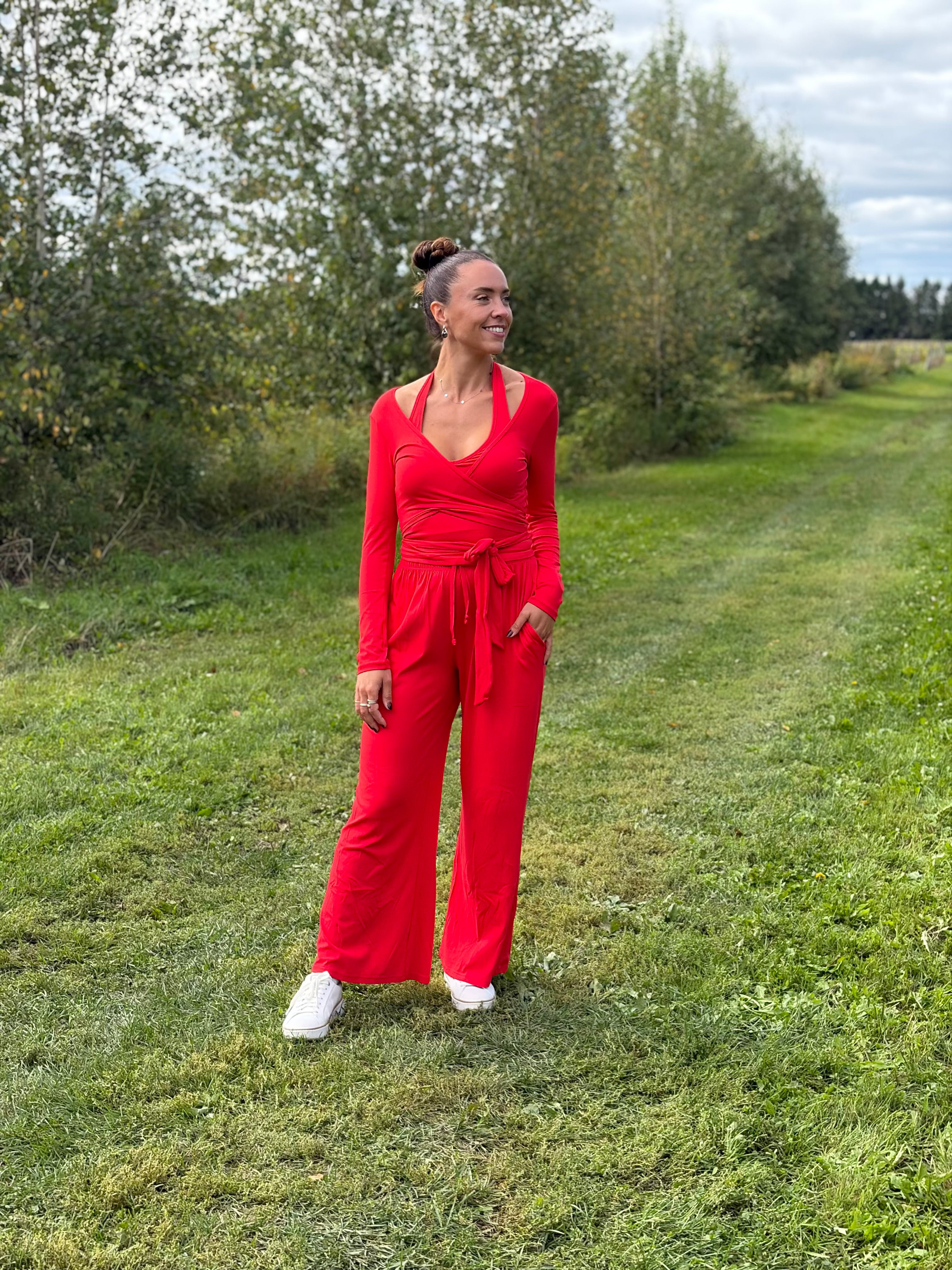 Le Wrap Rouge ovulatoire