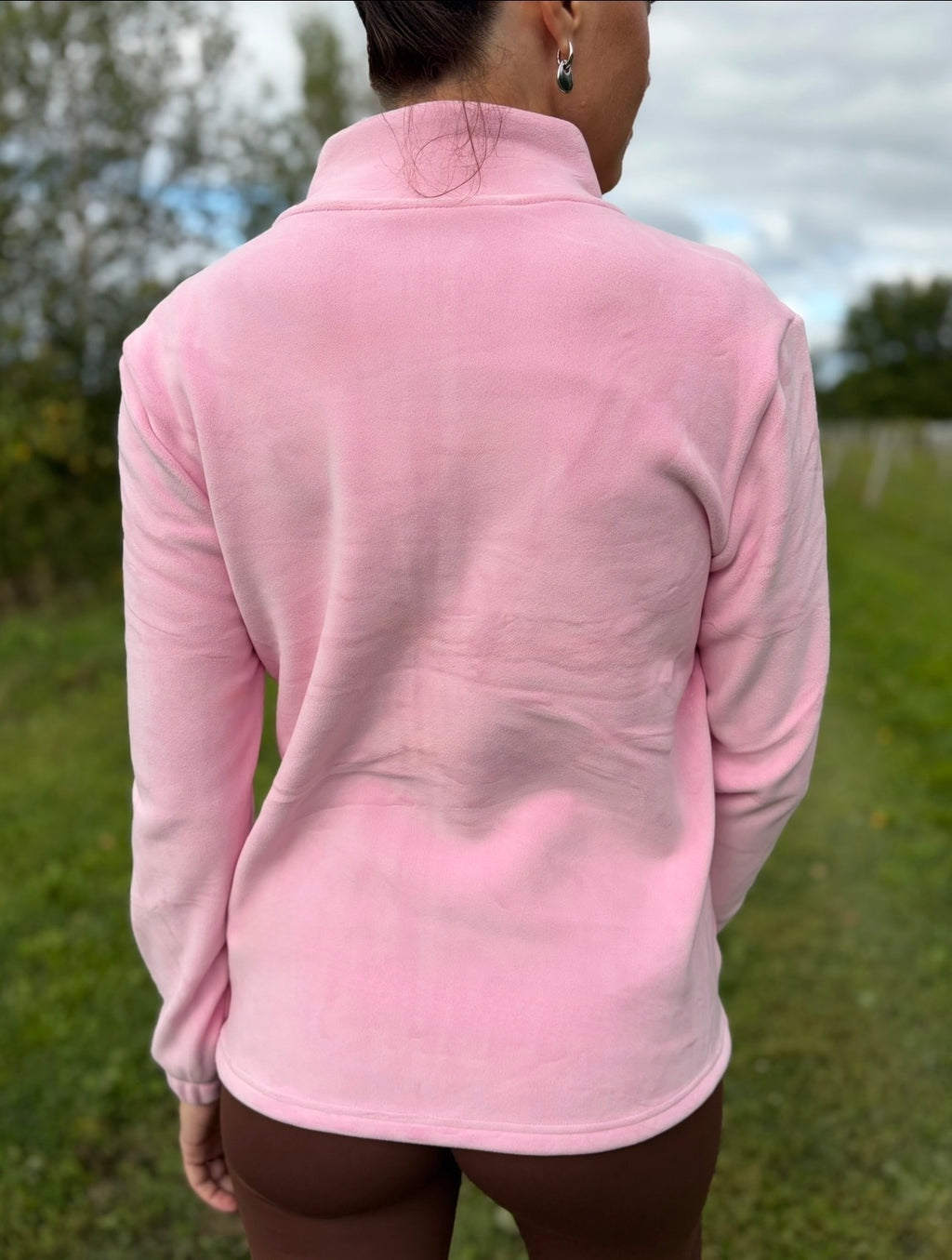 La veste Polar rose Napolitain