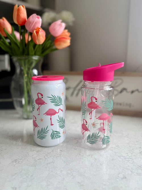Bouteille pour enfants «Pink Flamingo»