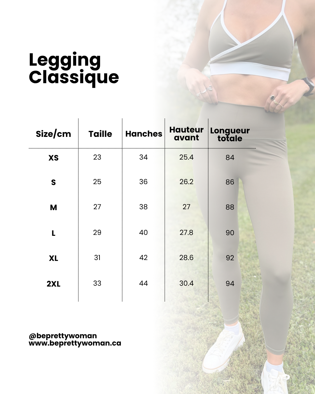 Le legging Classique Olive