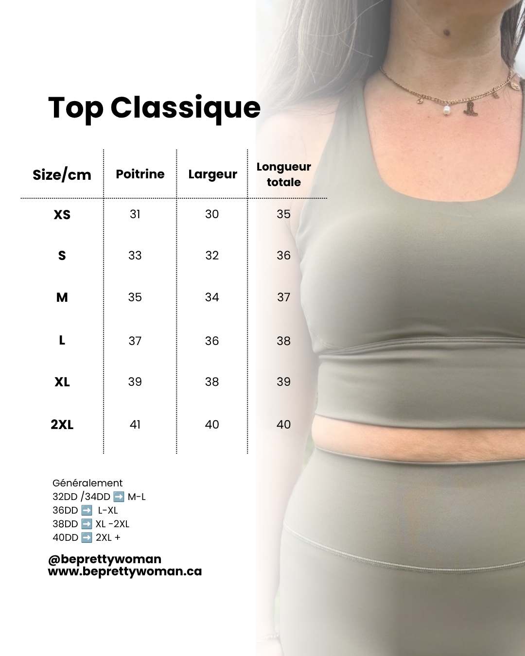 Le top Classique Olive